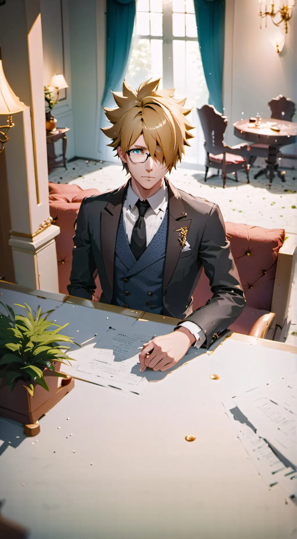 ai character: Mac Burton background