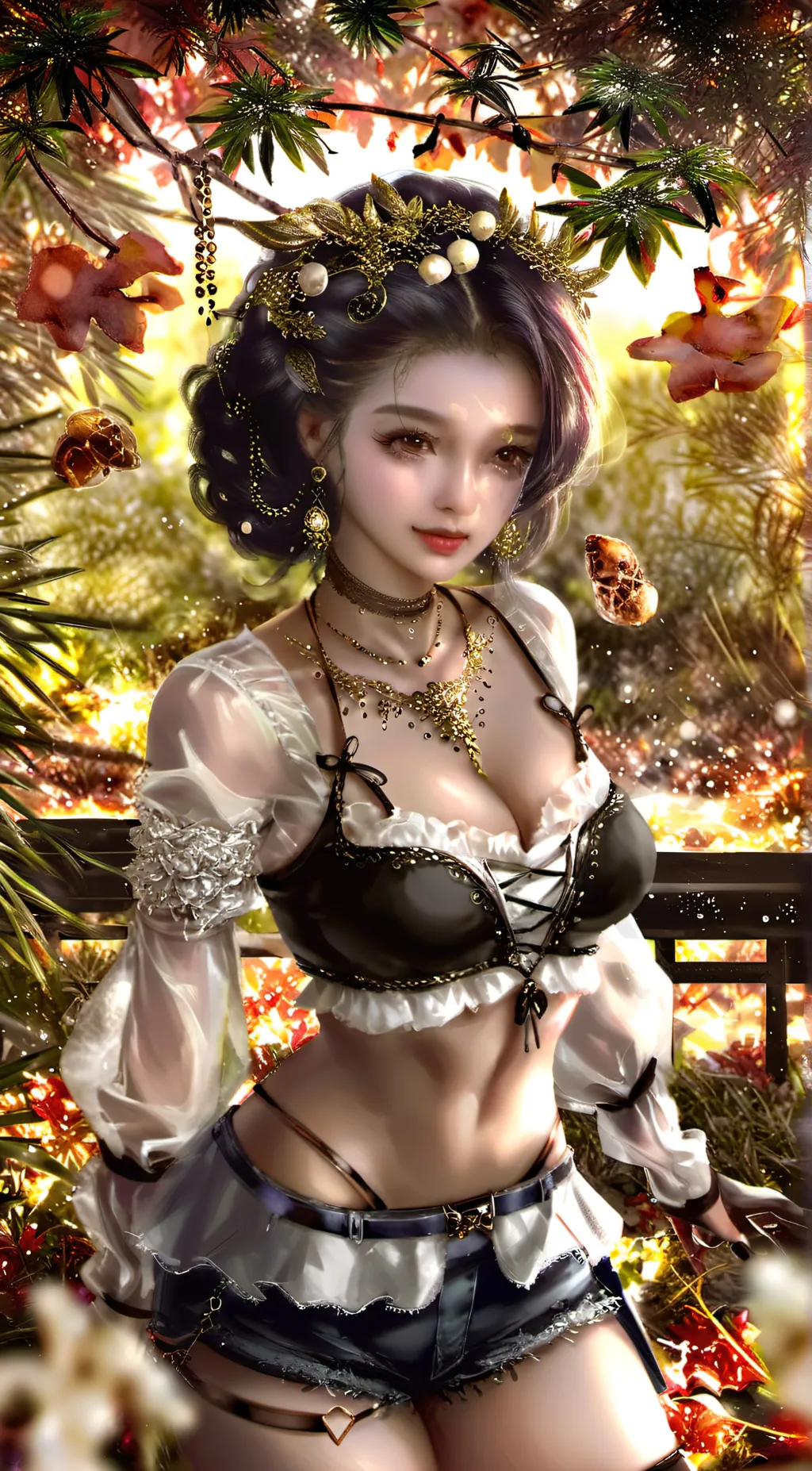 ai character: Ariana background