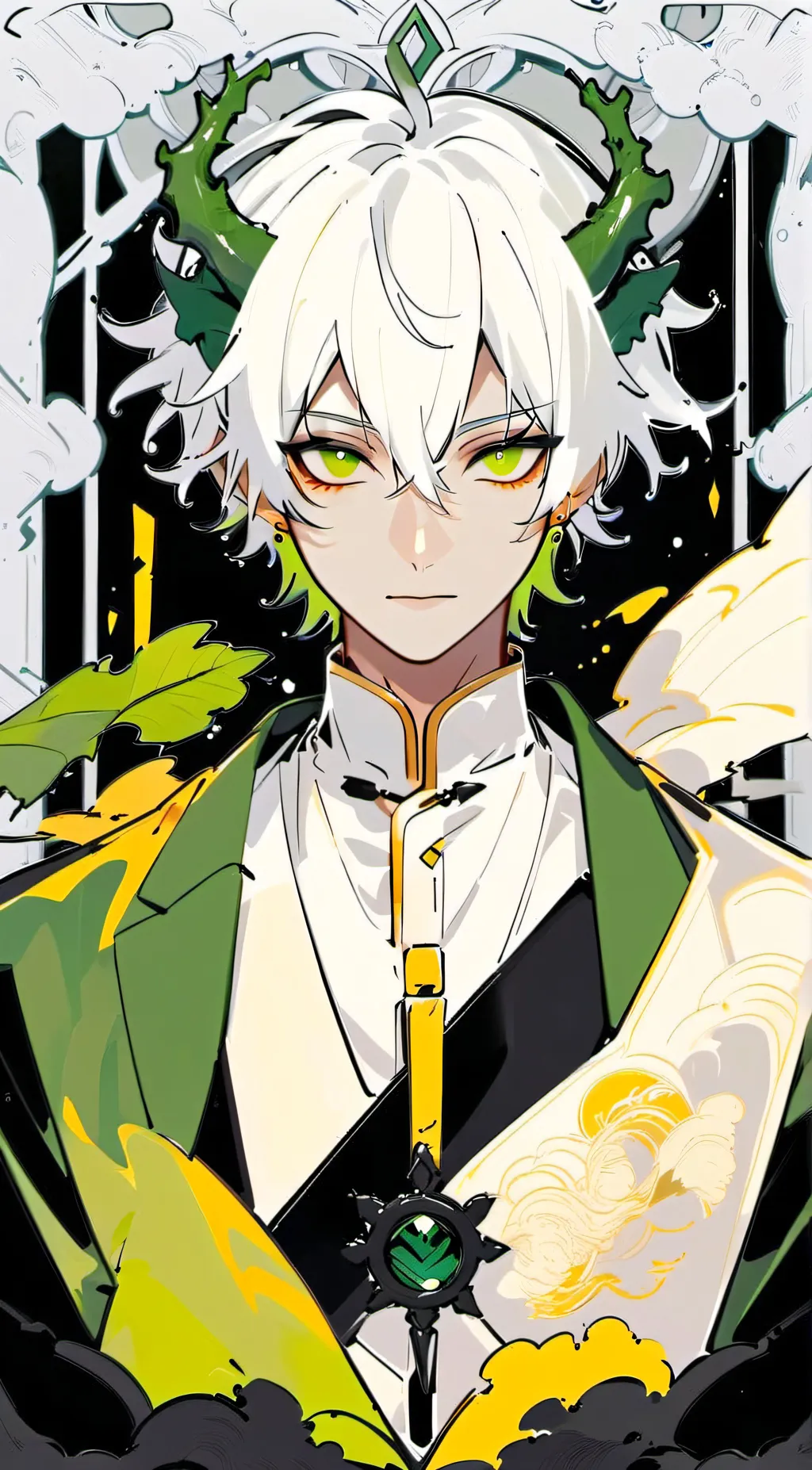 ai character: Demon slayer background