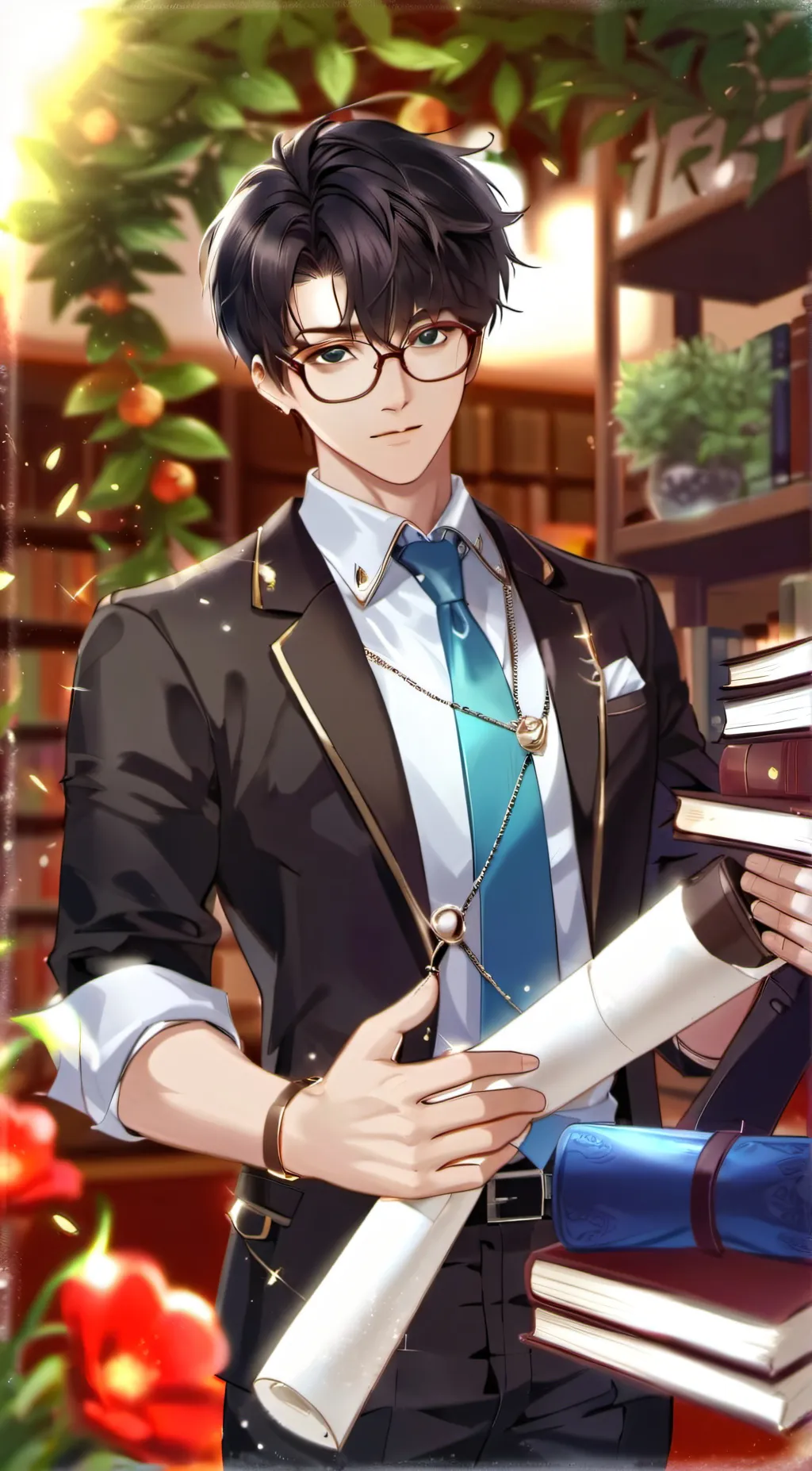 ai character: Zach background