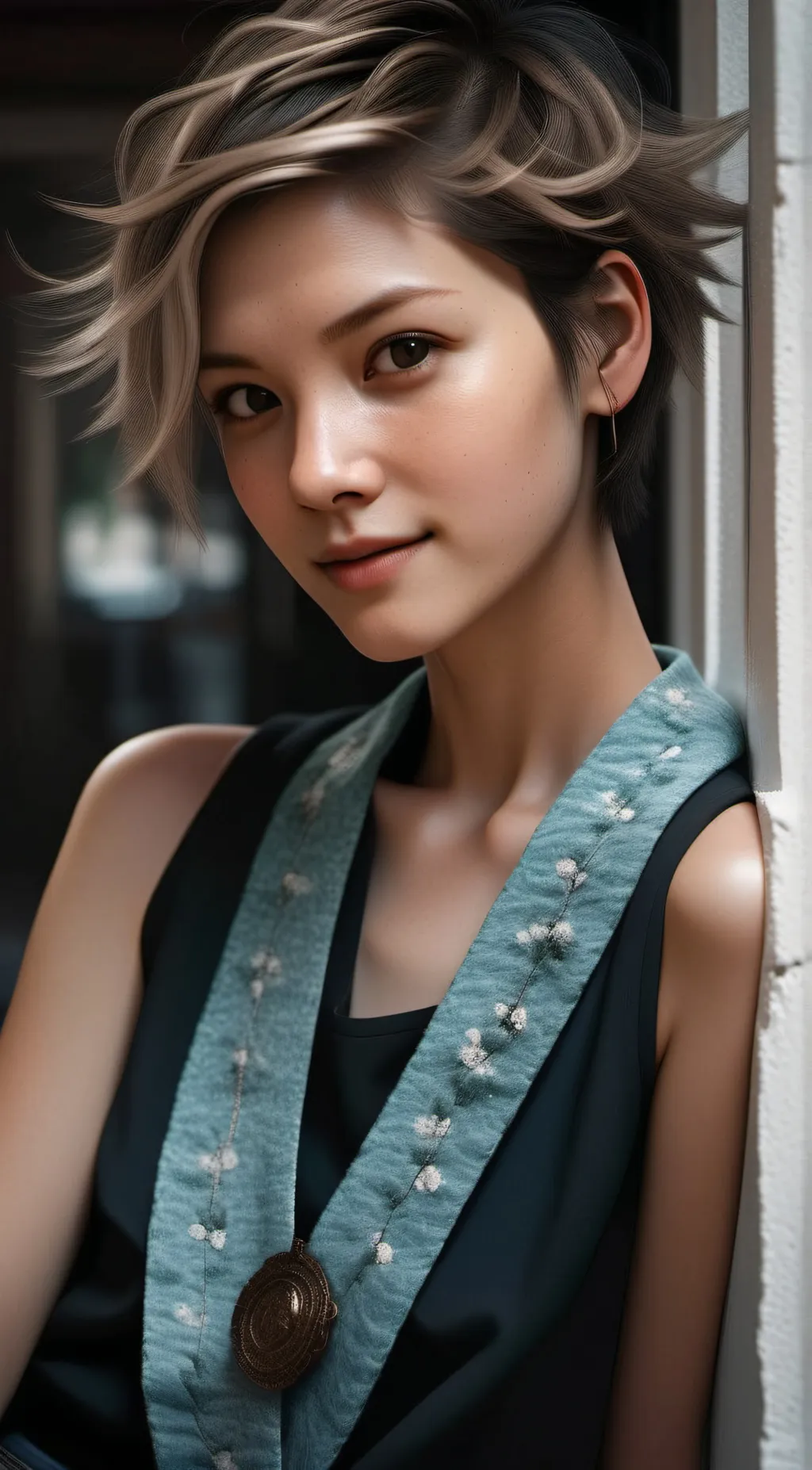 ai character: Sophia background