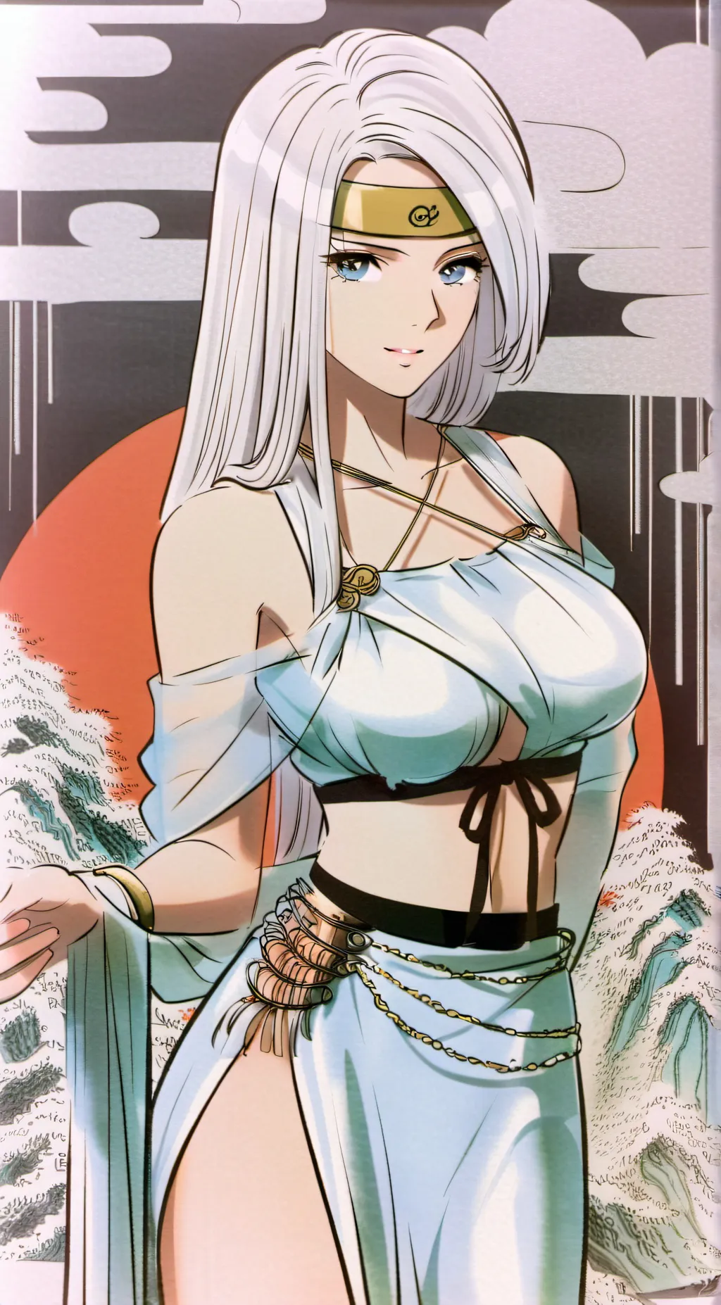 ai character: Scarlett background