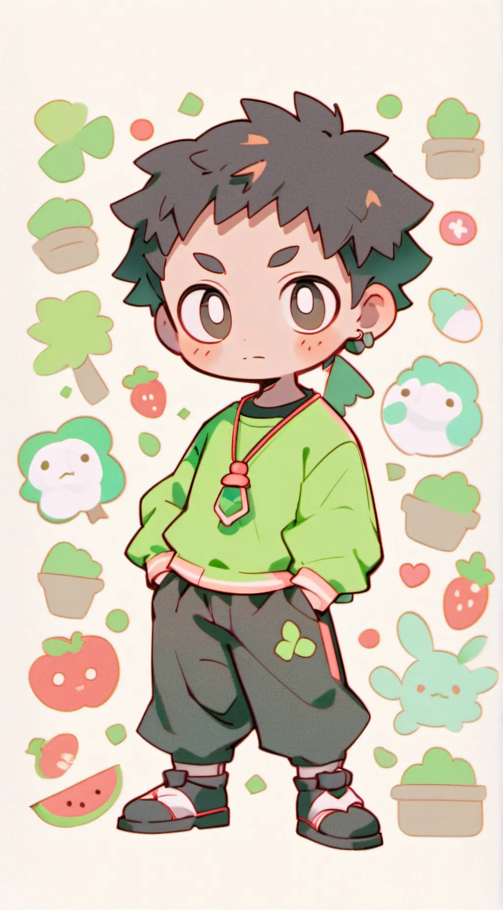 ai character: Kenji background