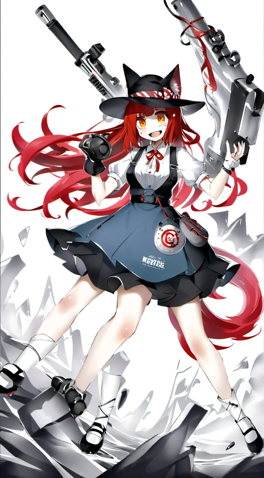 ai character: Destroy background