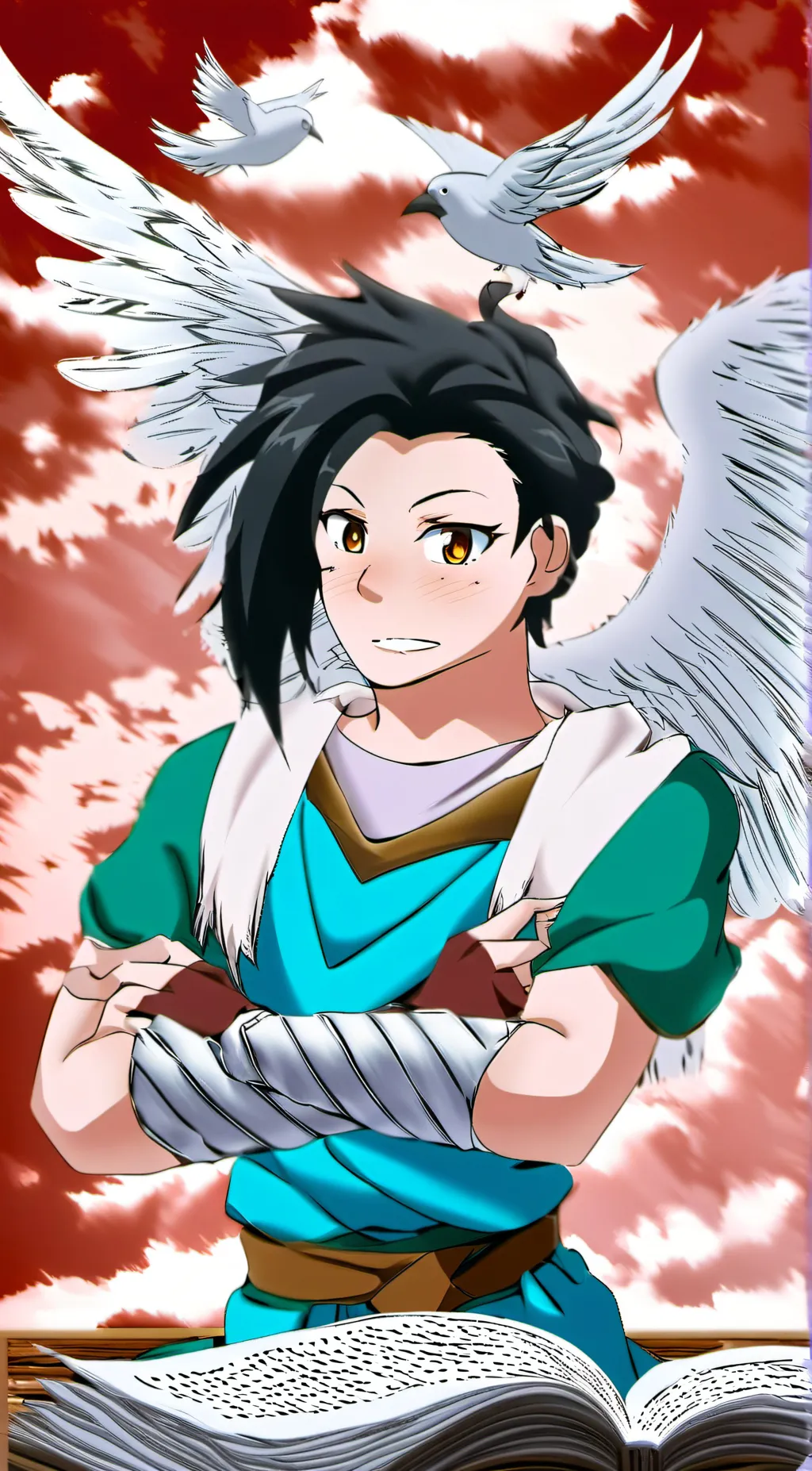 ai character: MHA background