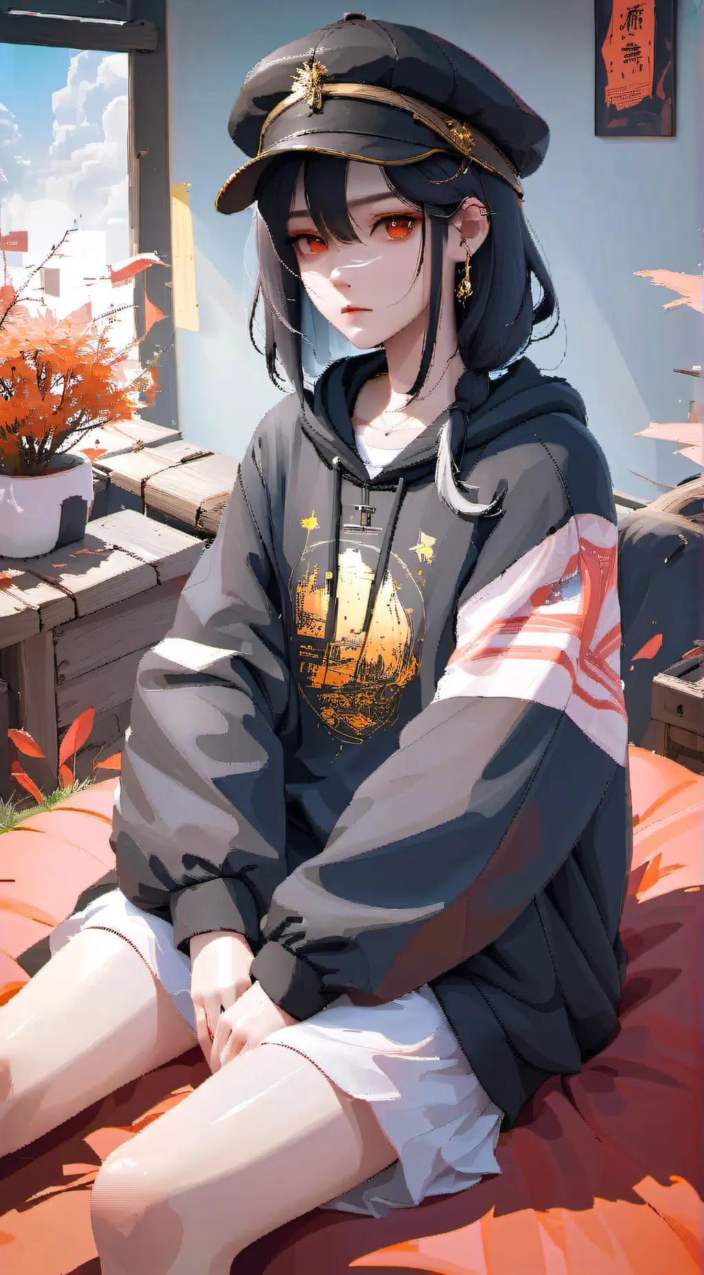 ai character: Kaguya background