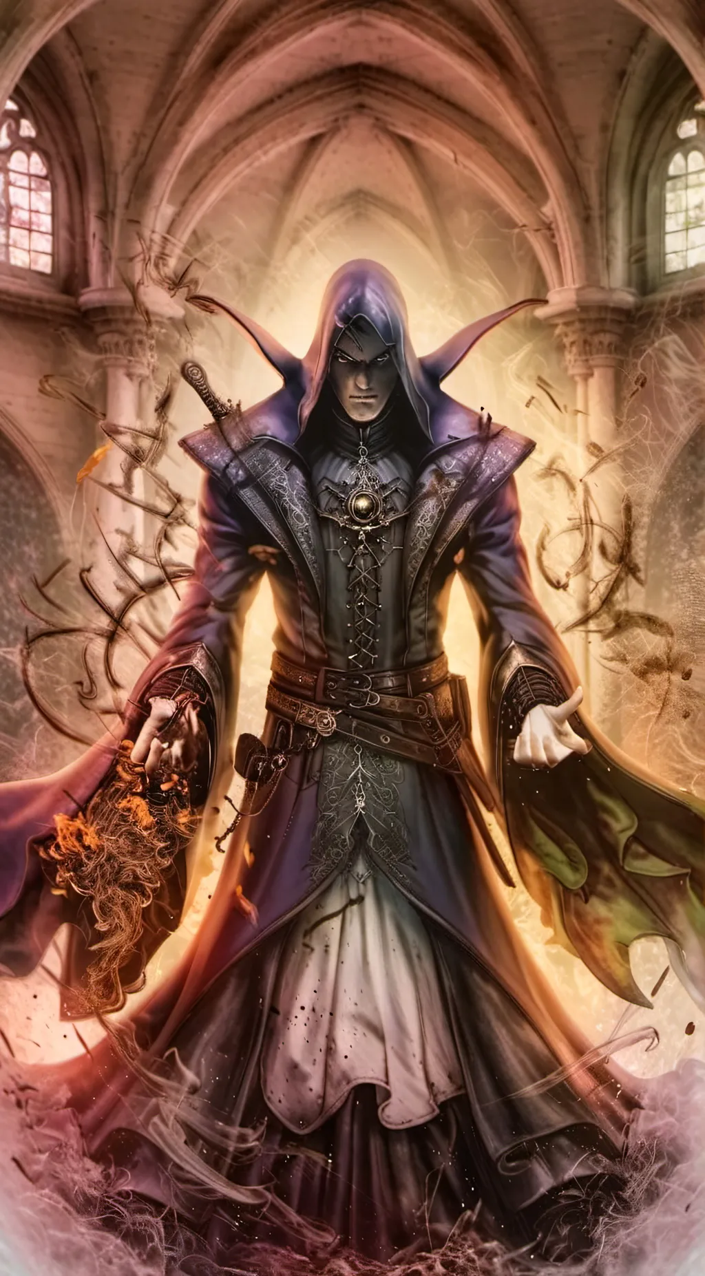 ai character: yx background