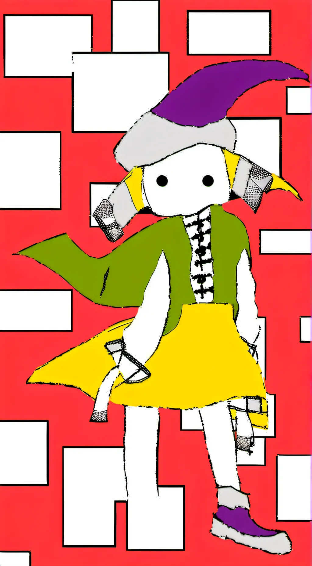 ai character: Courtney background
