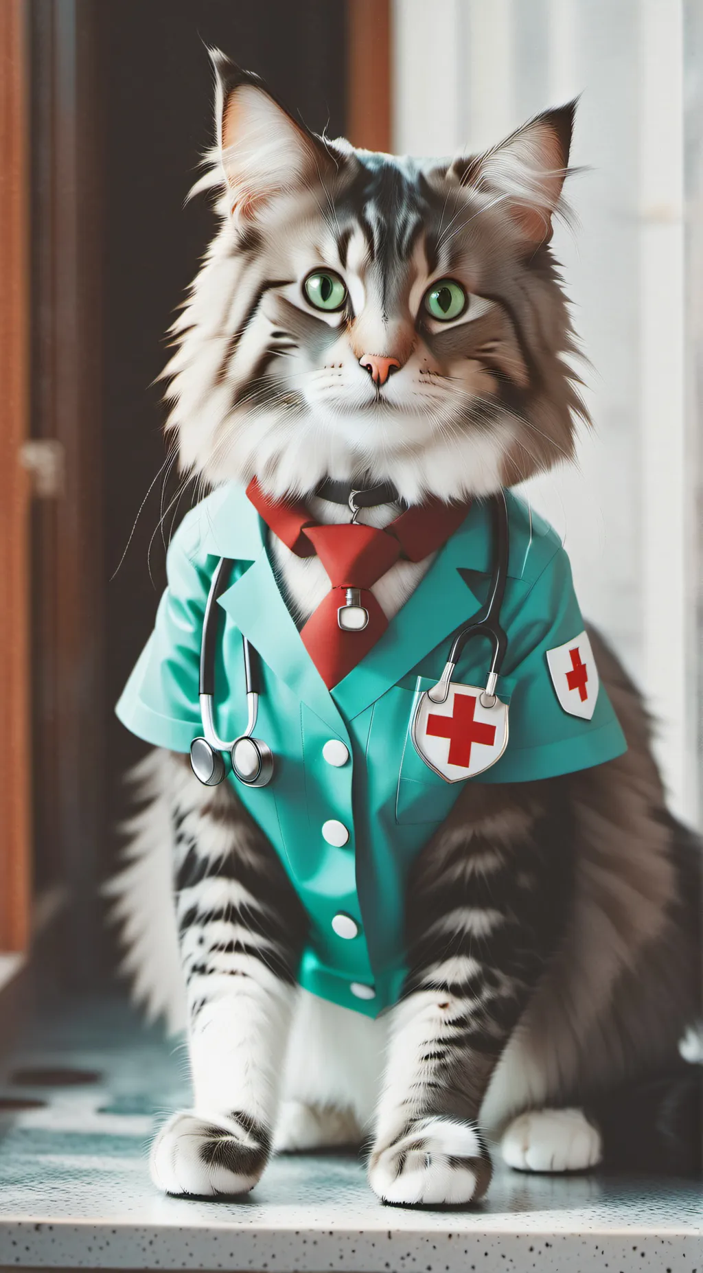 Talkie AI - Chat with Nurse Cat