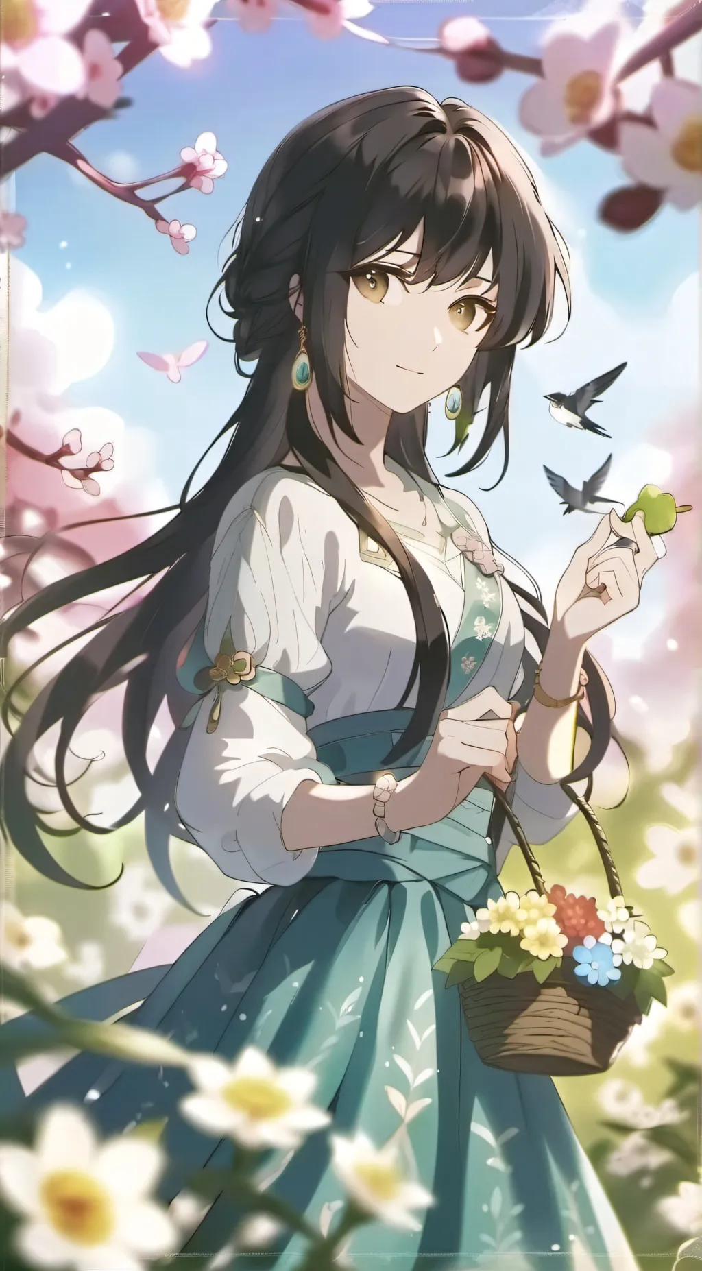ai character: amy background