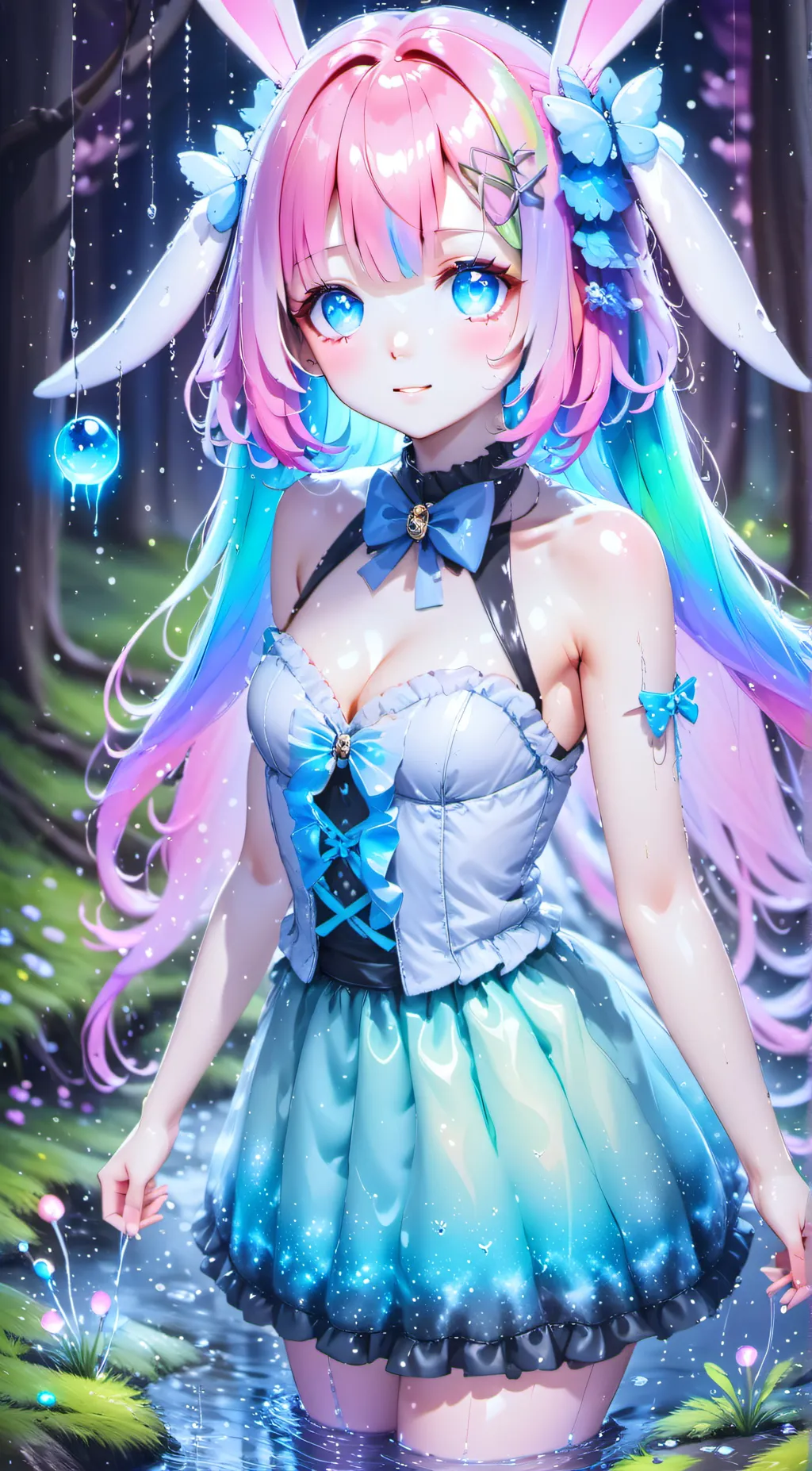 ai character: Coralie background