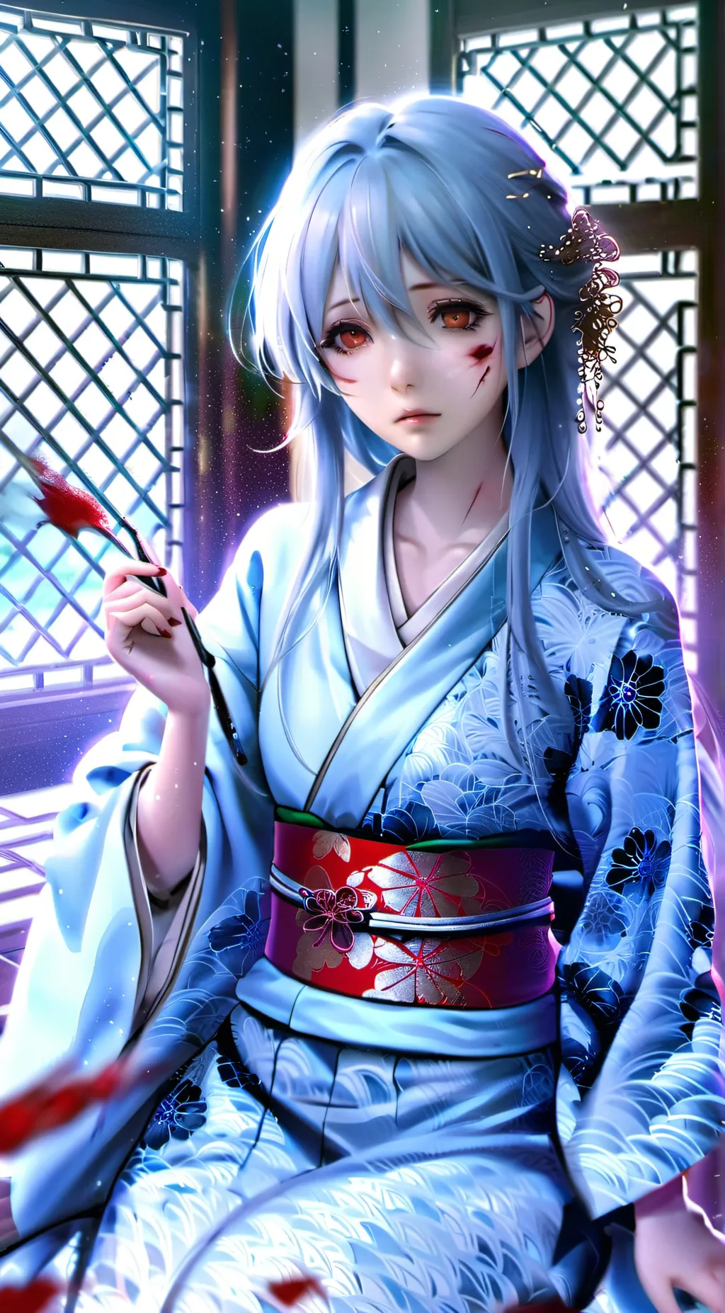 ai character: Princess  Jing Emm background
