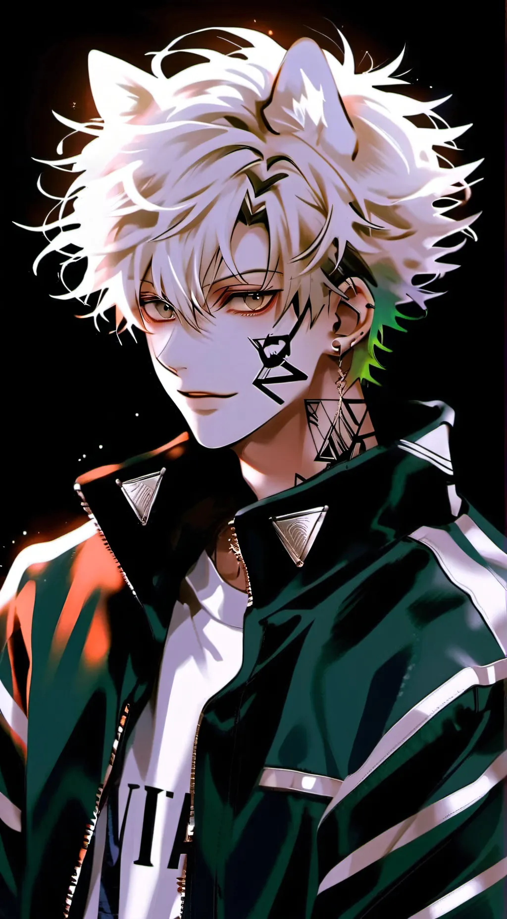 ai character: ~Halloween kat~ background