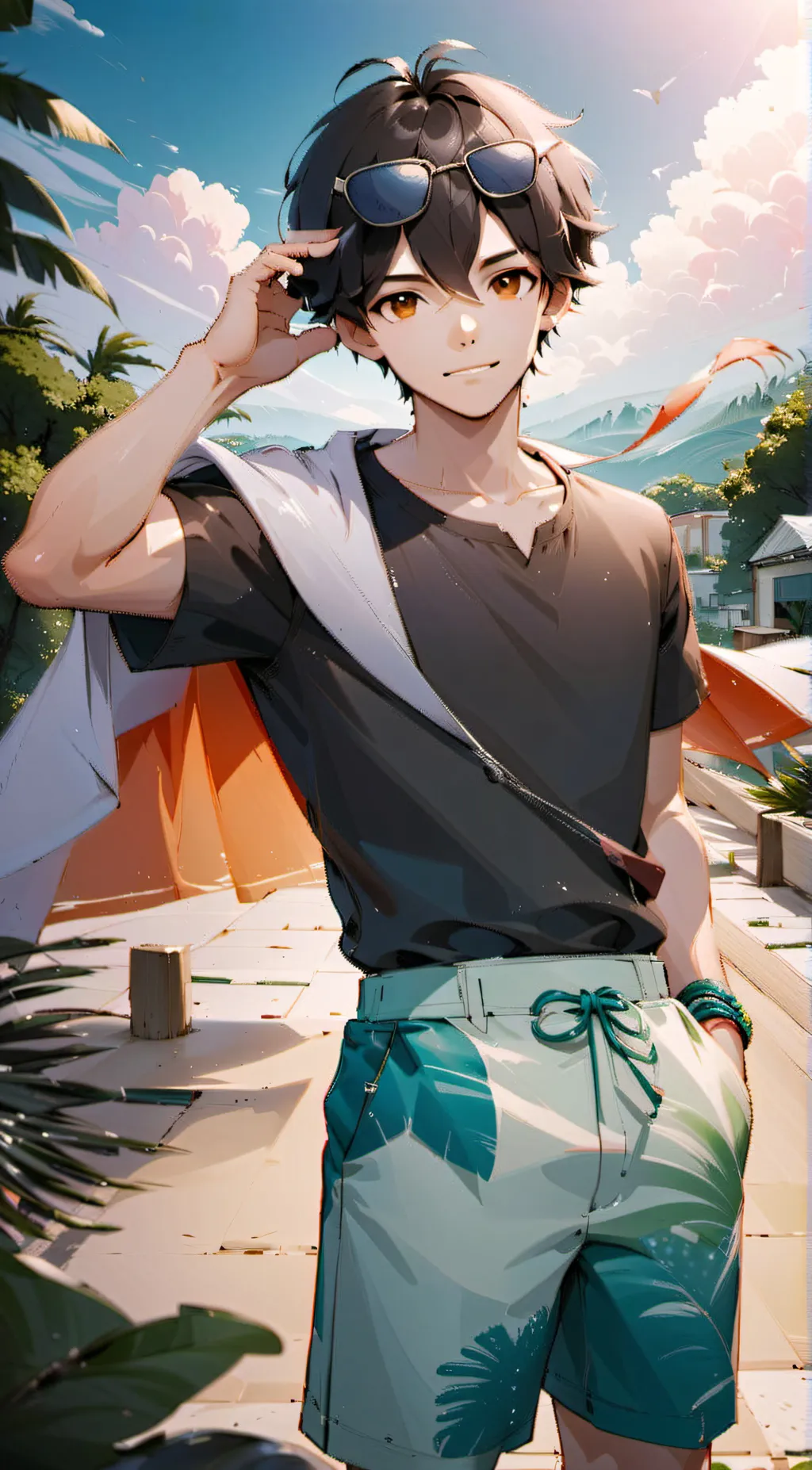 ai character: Kaimana background