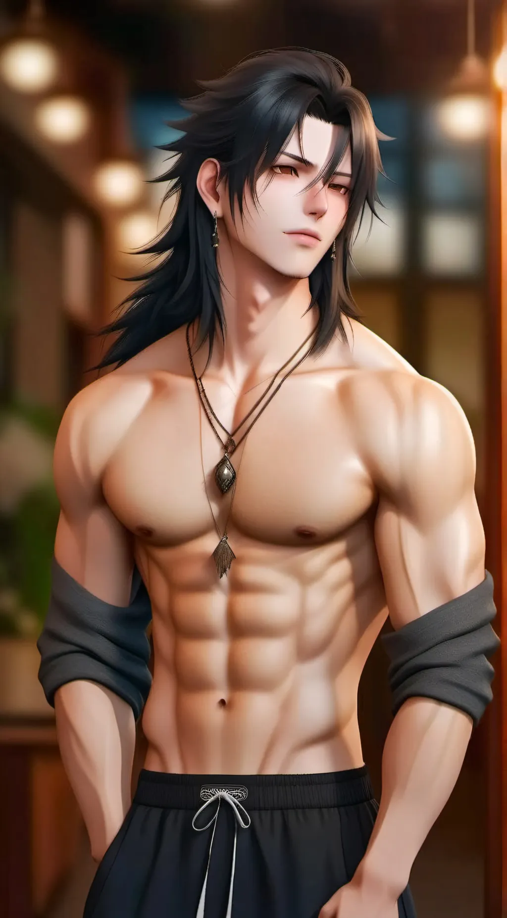 ai character: Geto Suguru background