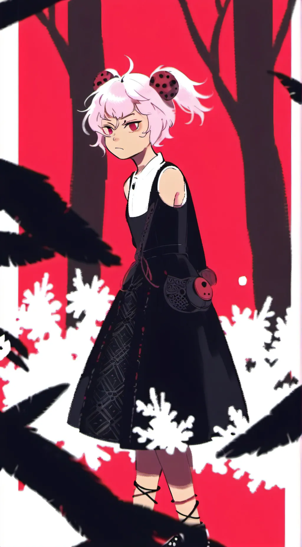 ai character: cubic!! background