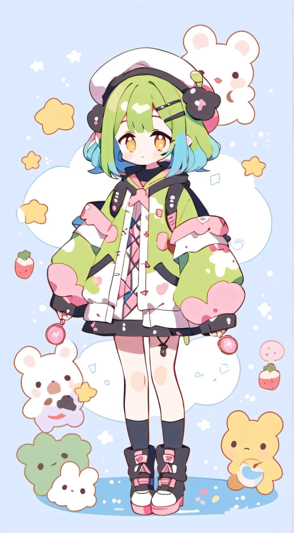 ai character: vannakiwi  background