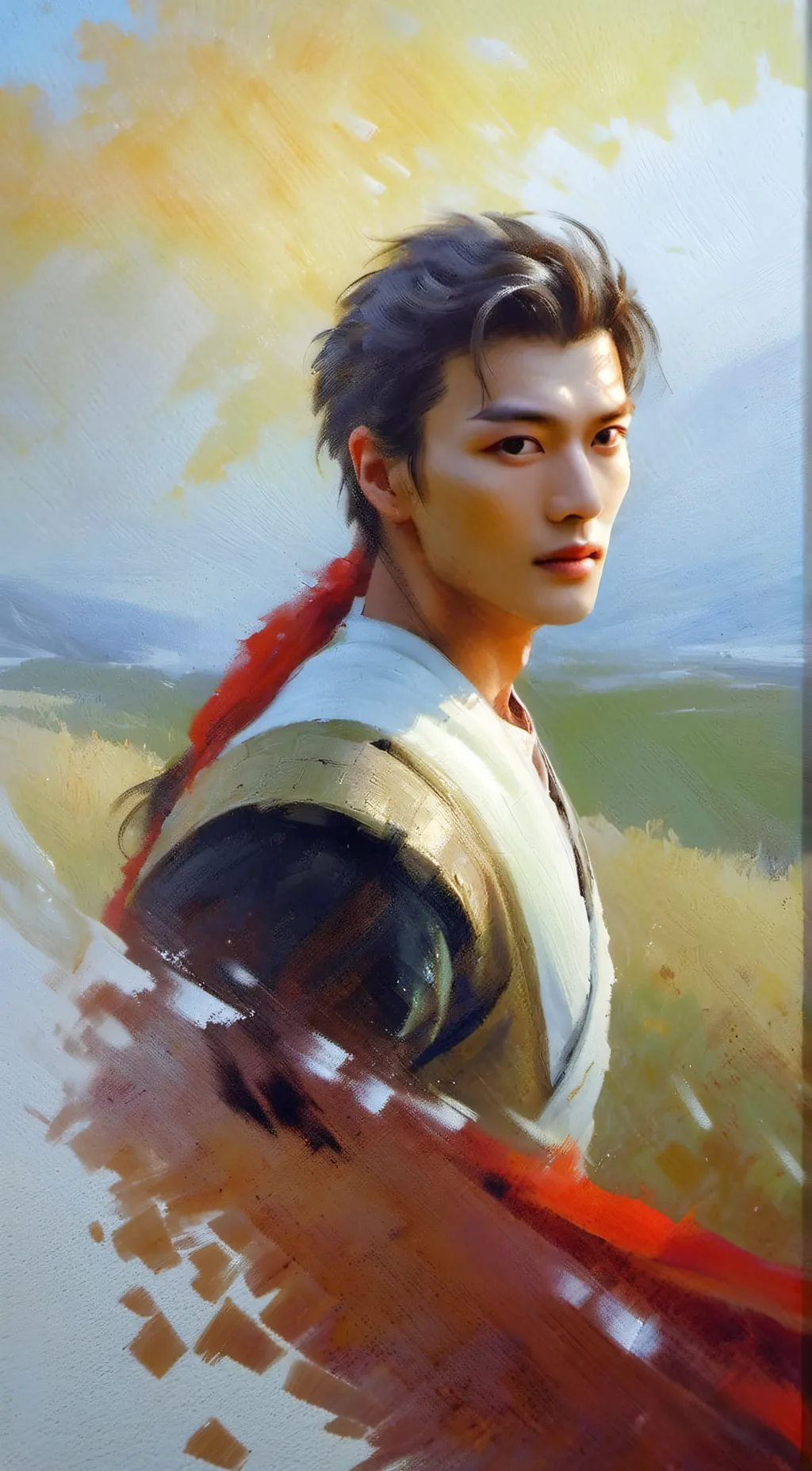 ai character: Leo background