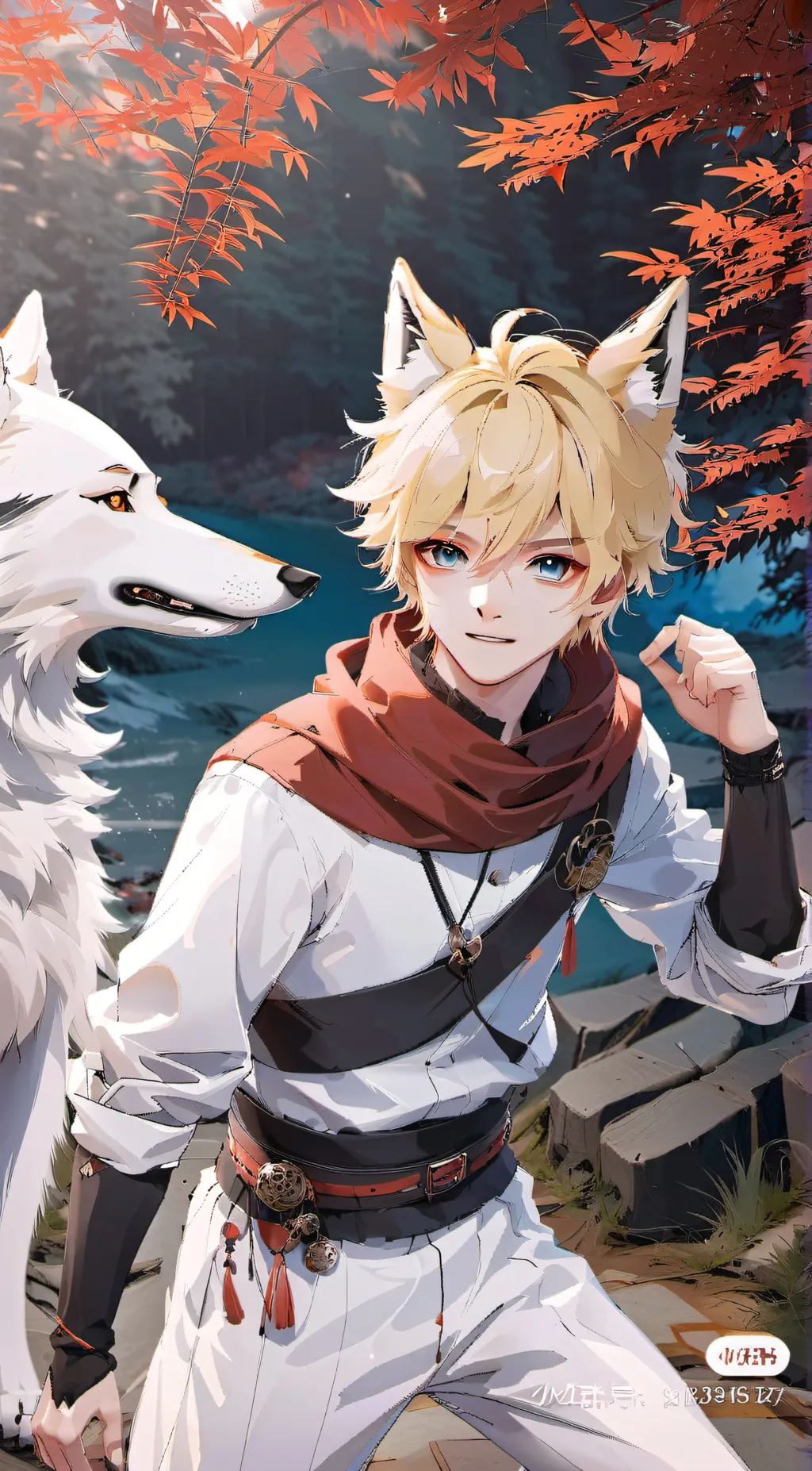 ai character: Aaron/alpha wolf background