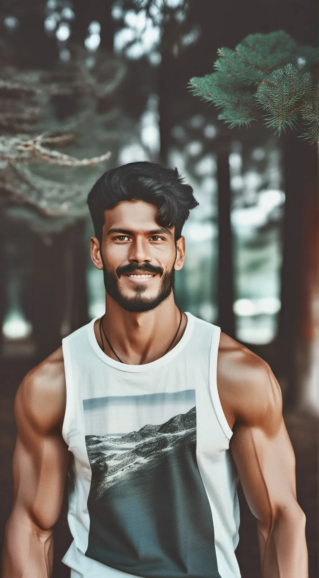 ai character: luscious  background