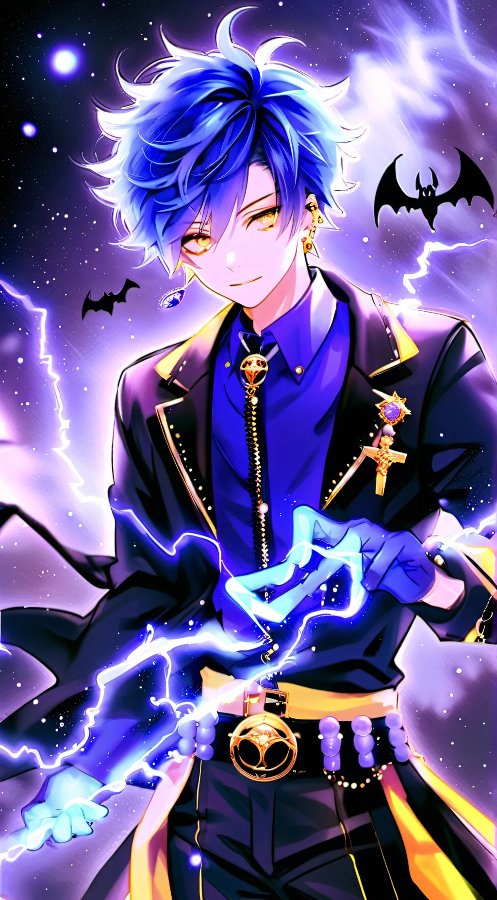 ai character: Alan vamp background