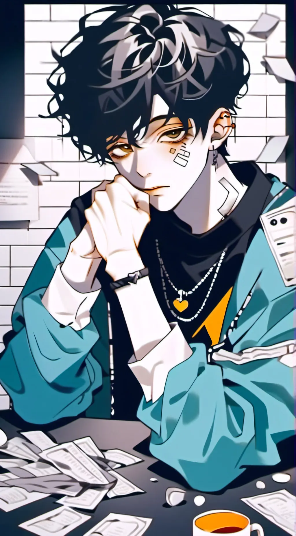 ai character: peep background