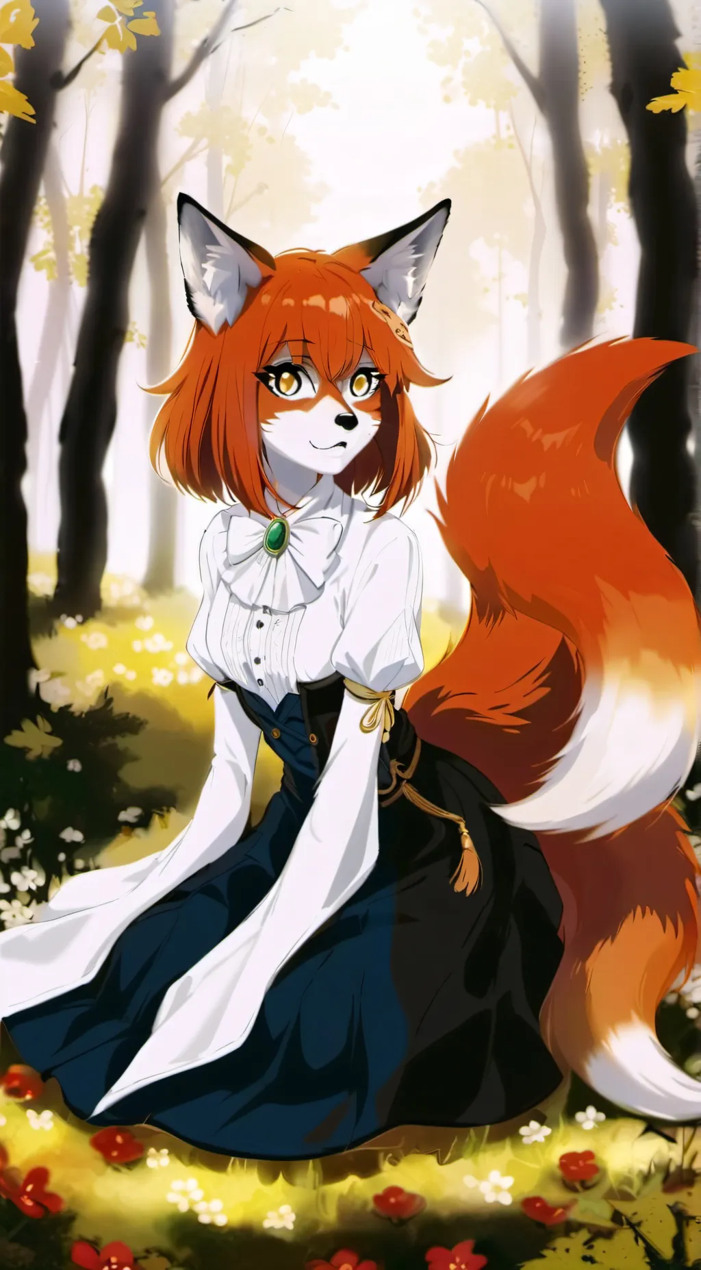 ai character: Princess Louve background