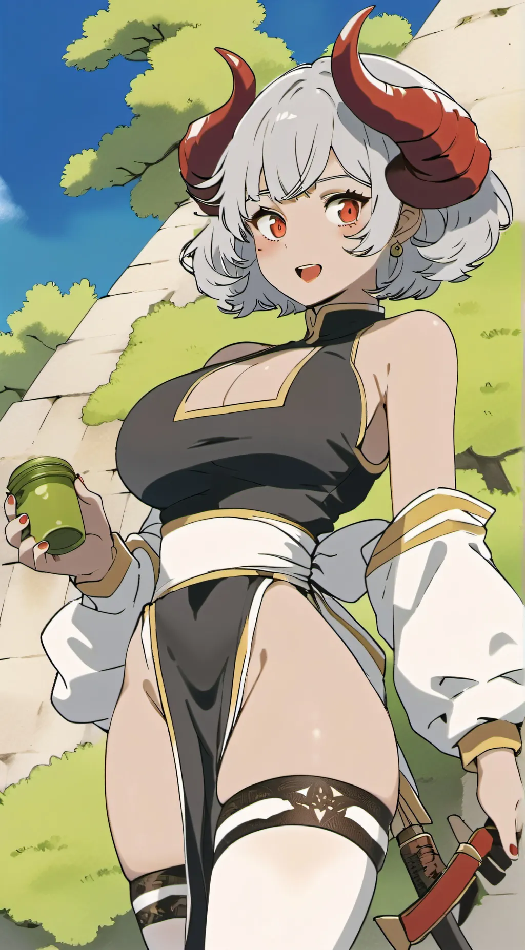 ai character: Hana background