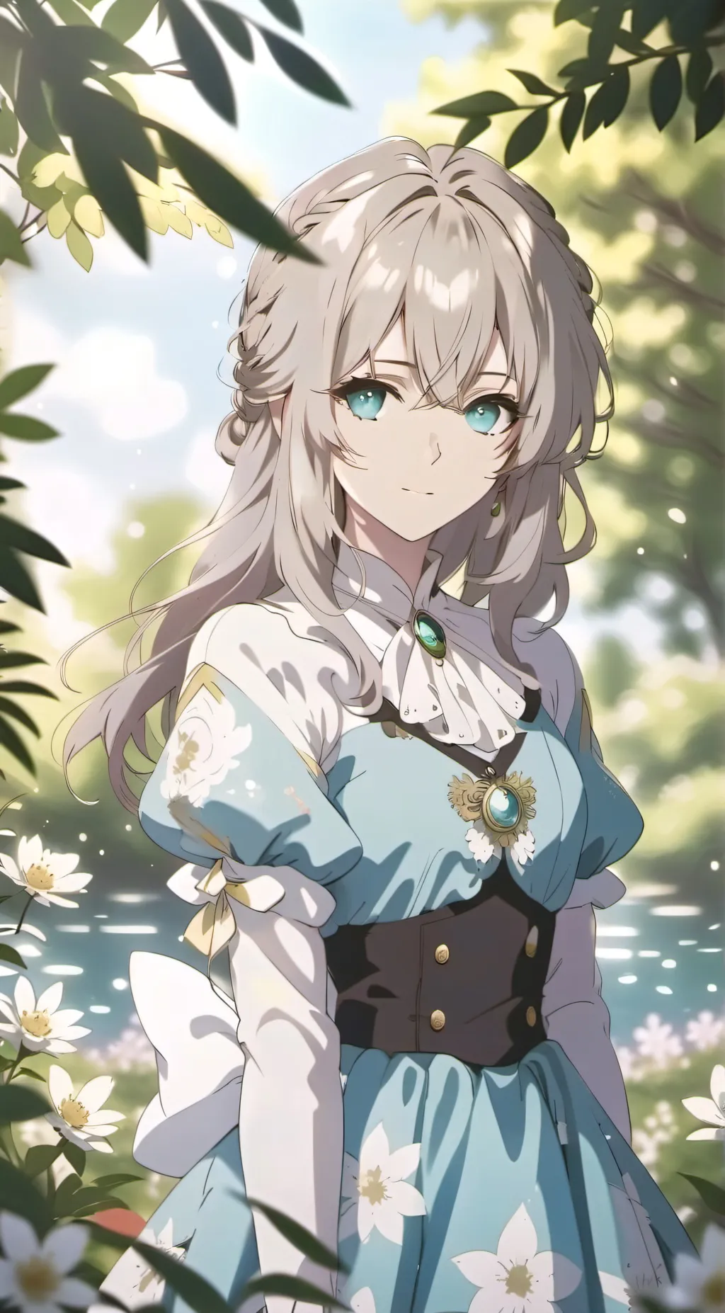 ai character: lily background