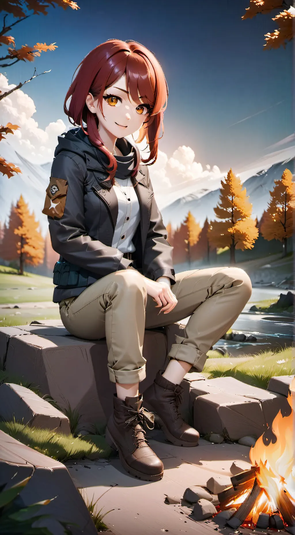 ai character: Jasmine background