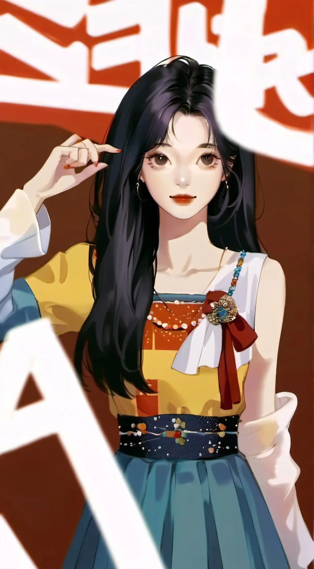 ai character: Chae-Yeong(Gloria) background