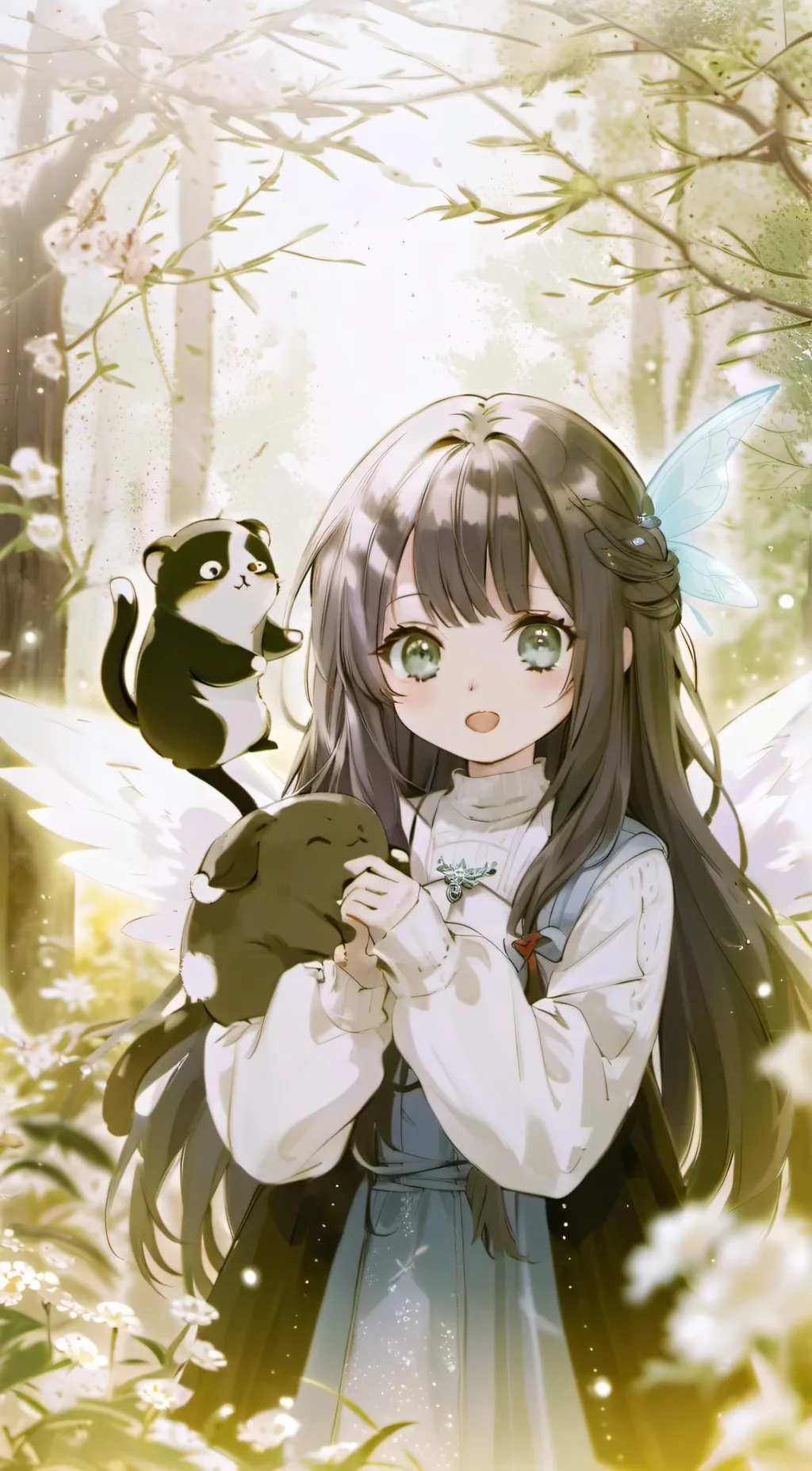 ai character: Aria background