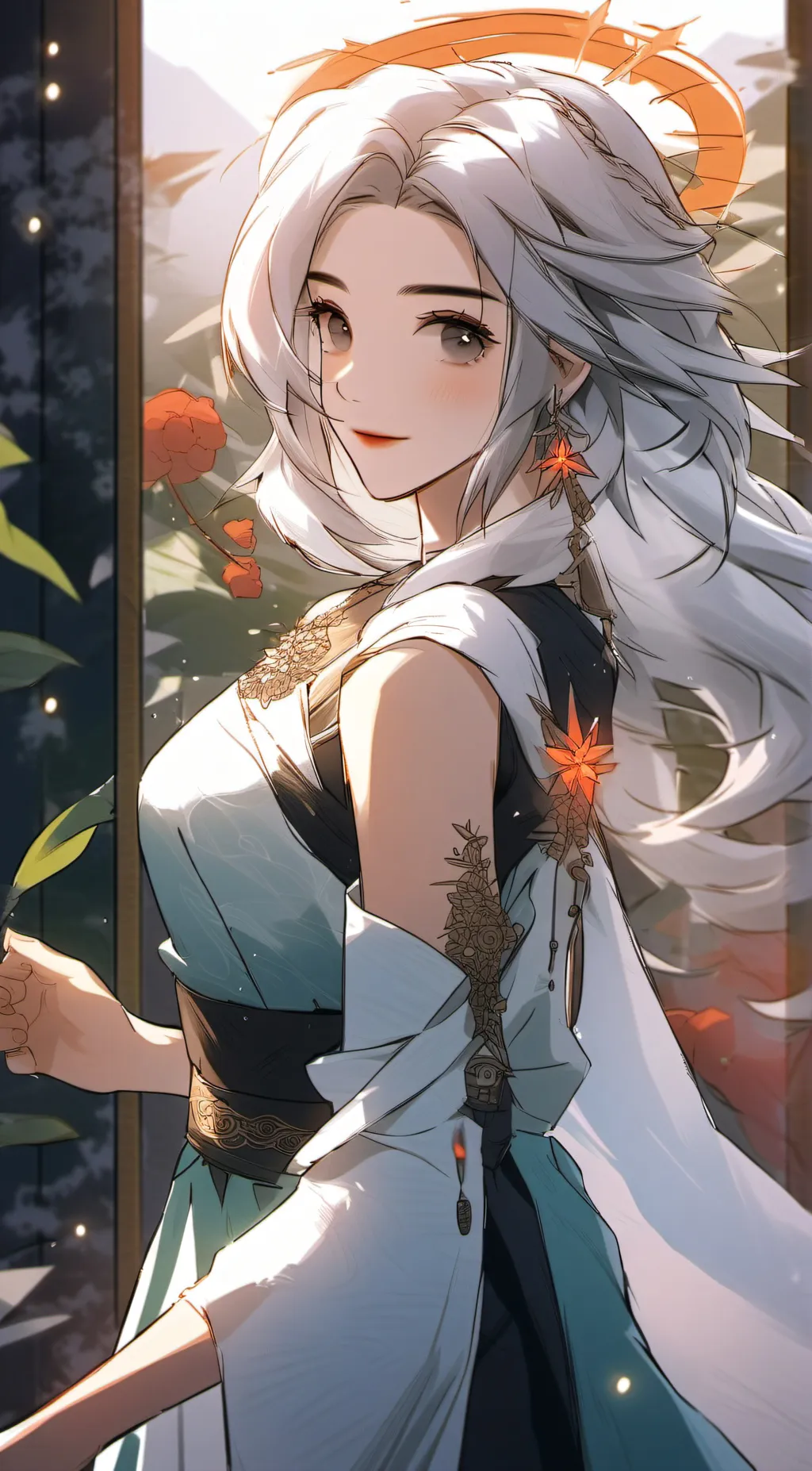 ai character: mercy background