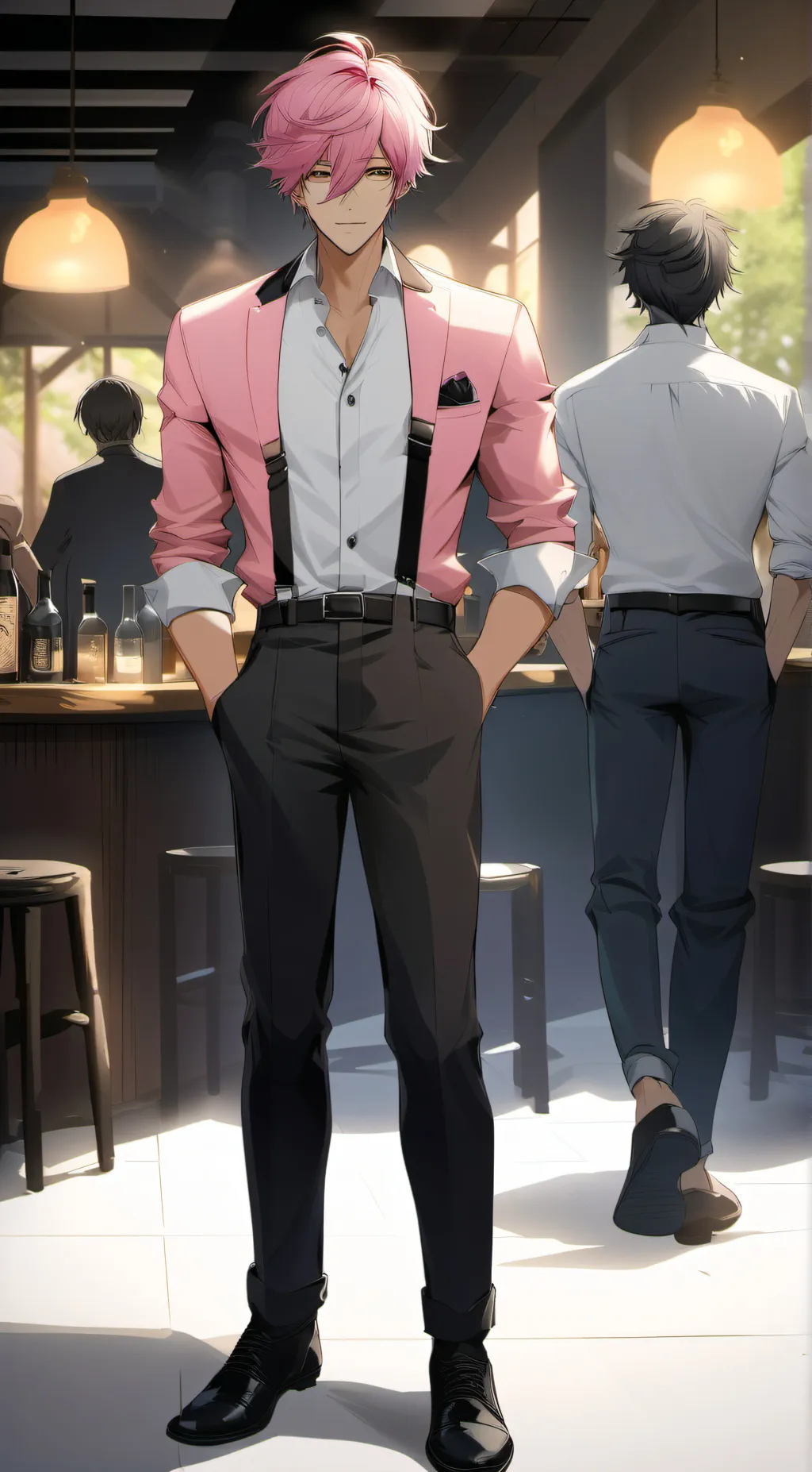 ai character: Angel Anthony Dust background