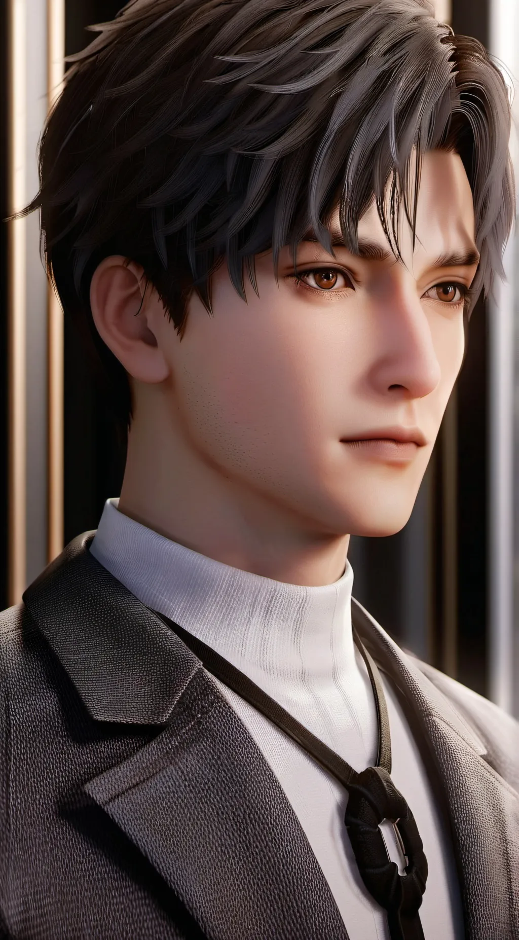 ai character: Chad♒️ background