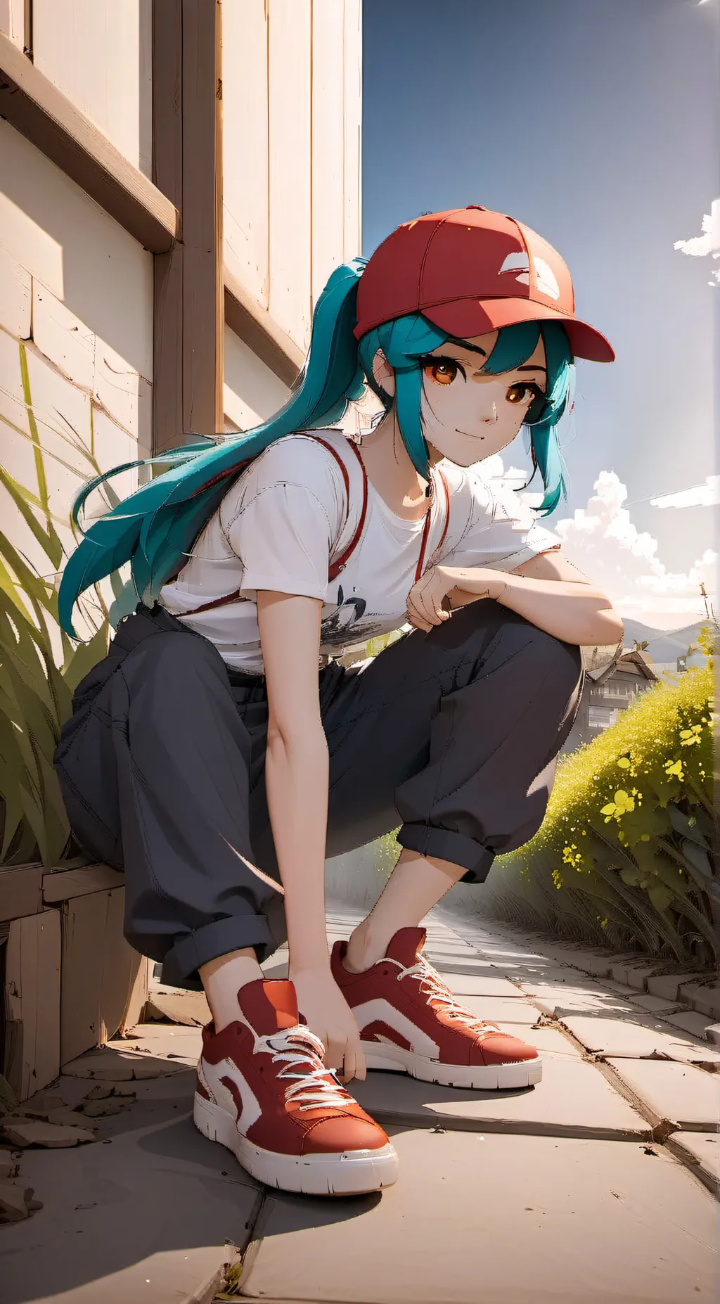 ai character: bf twin sister background