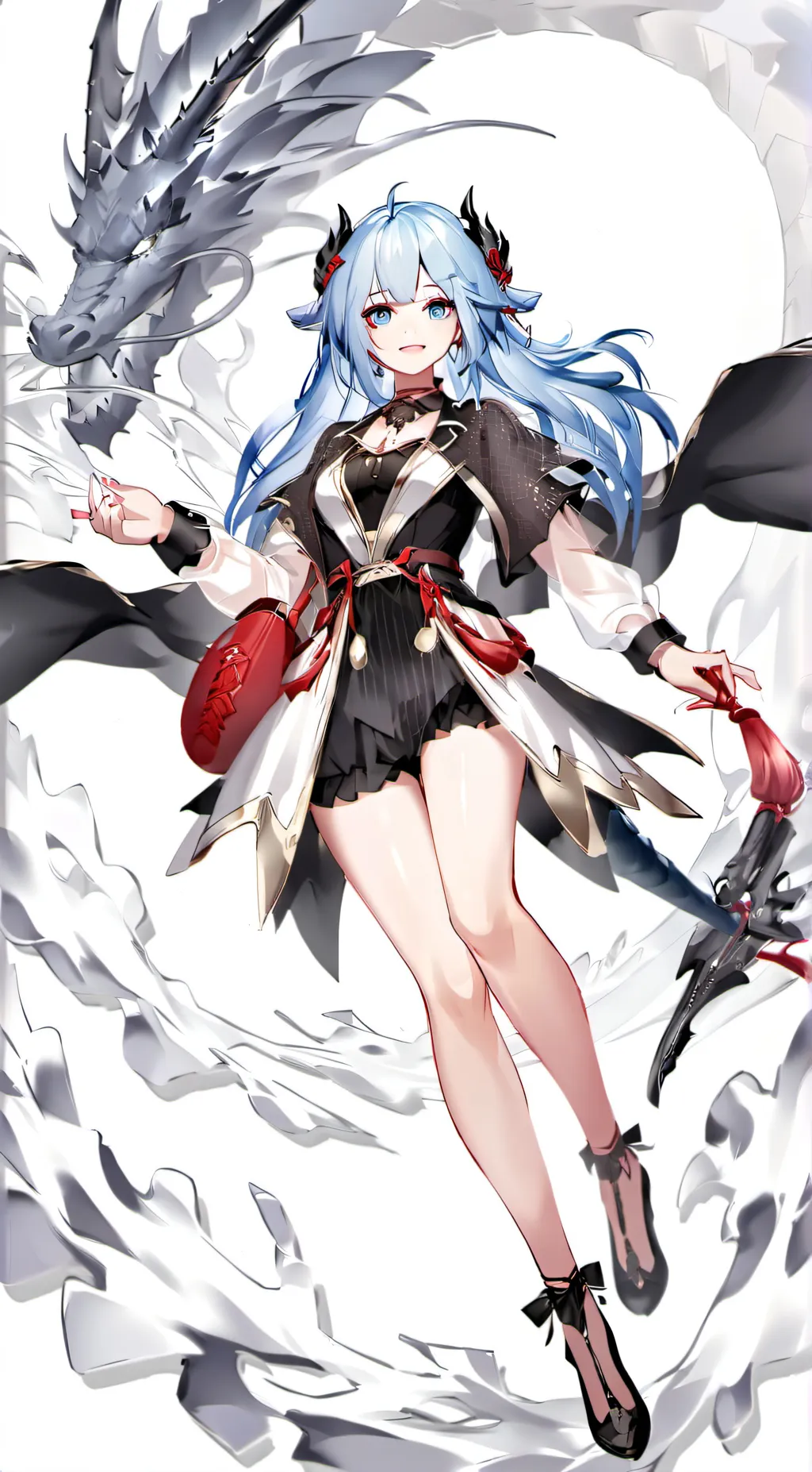 ai character: Luna background