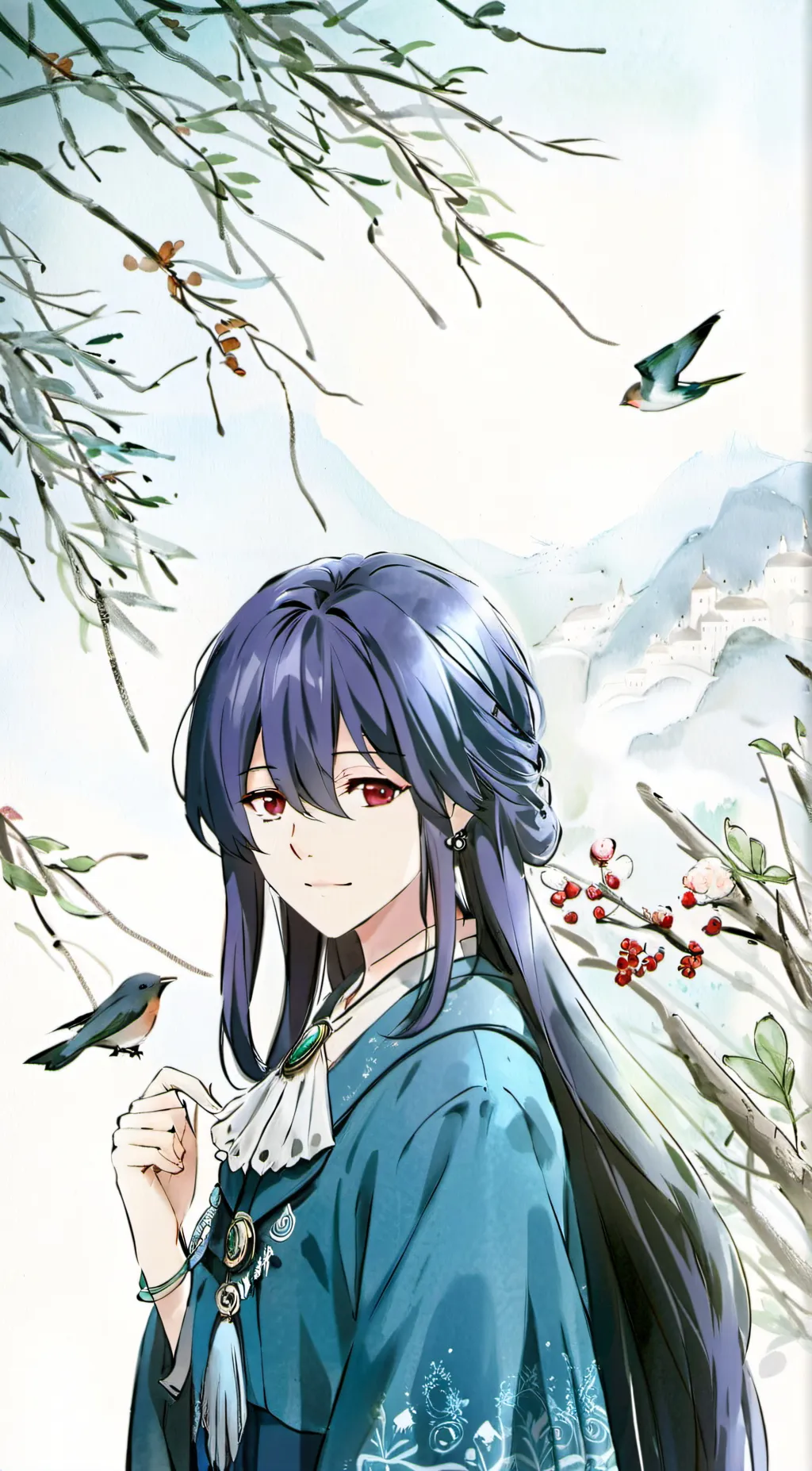 ai character: Vermeil  background