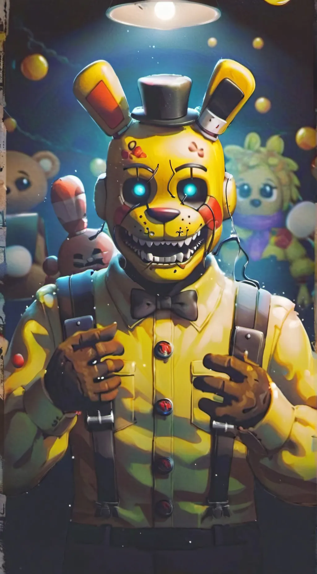 ai character: Springtrap background