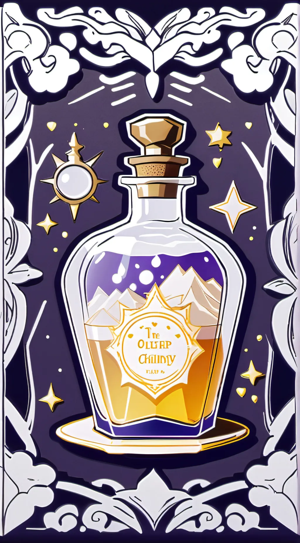 ai character: Love Potion background