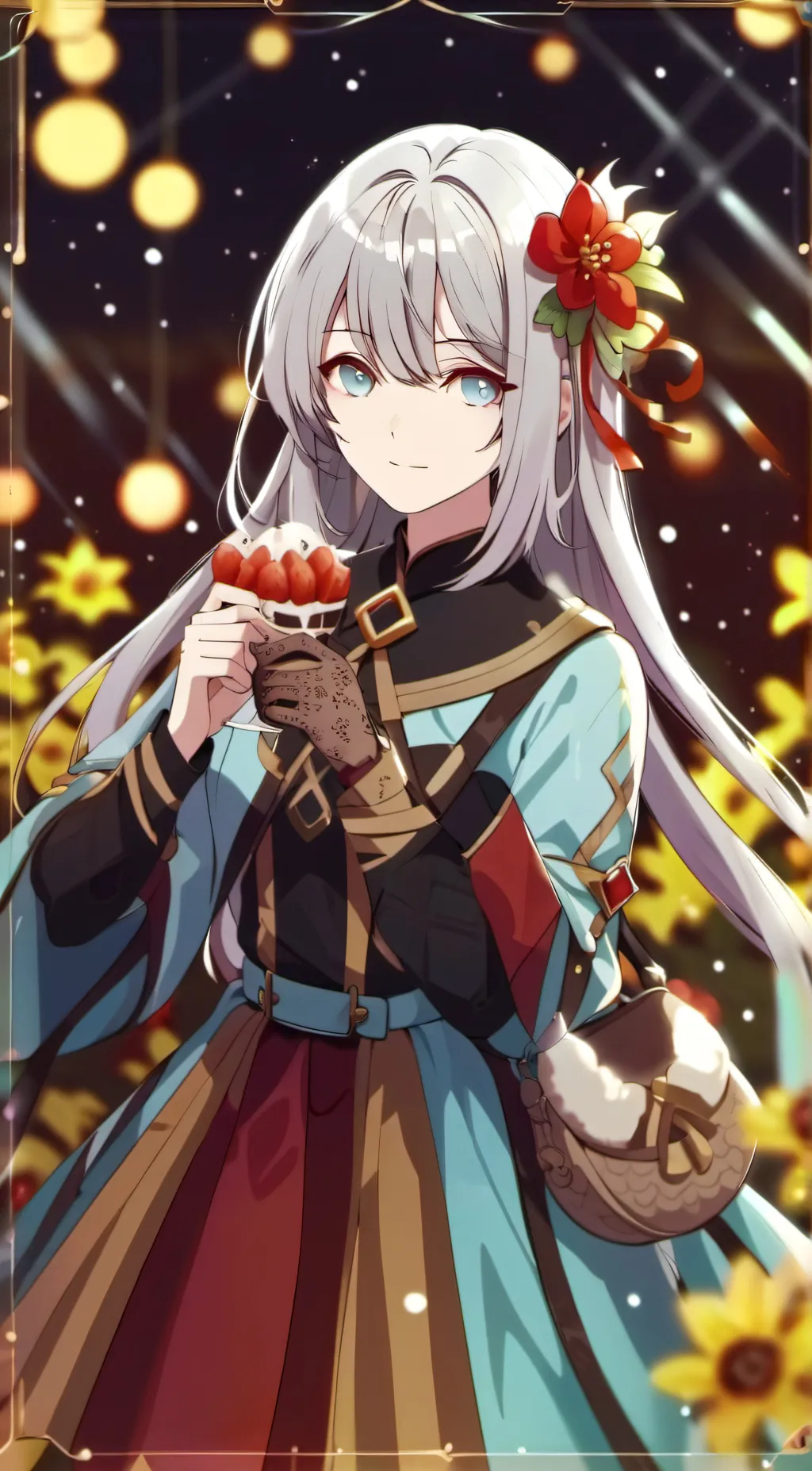 ai character: Aria background