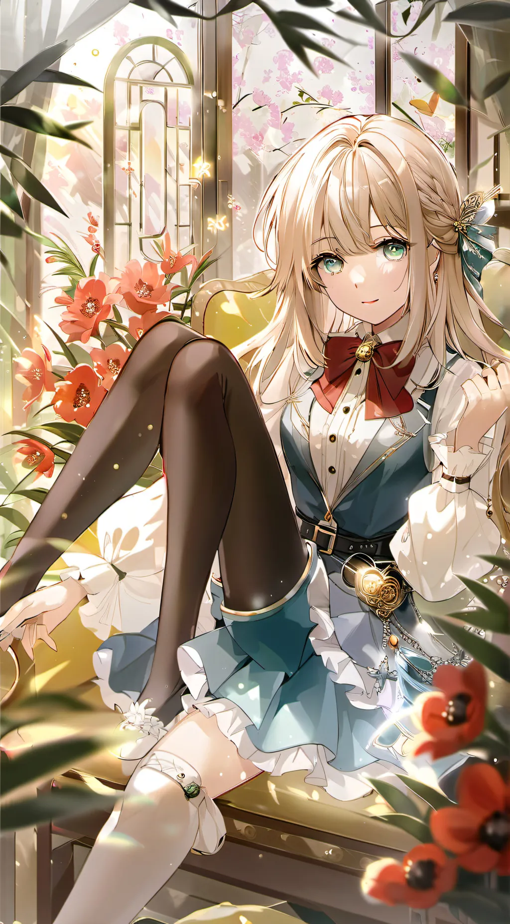 ai character: 露西 background