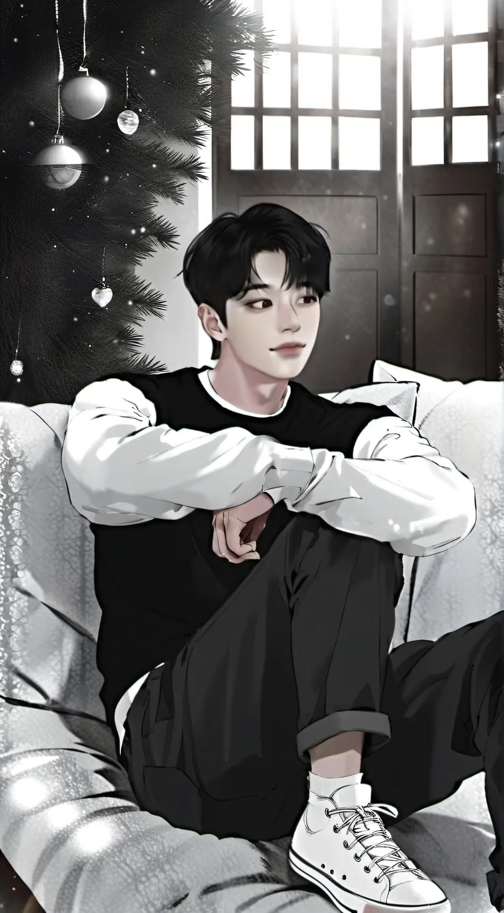 ai character: Jimin  background
