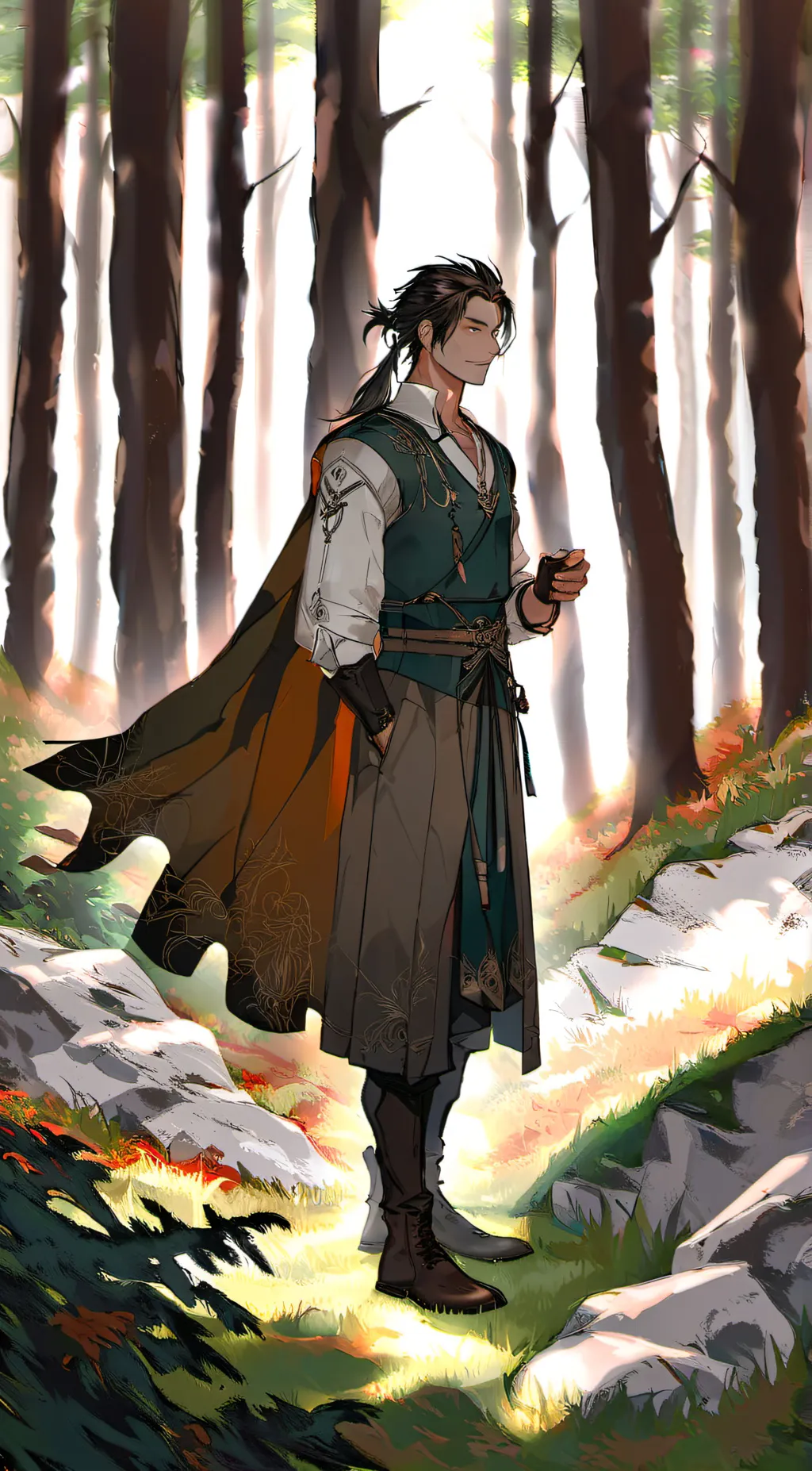 ai character: Zelda background