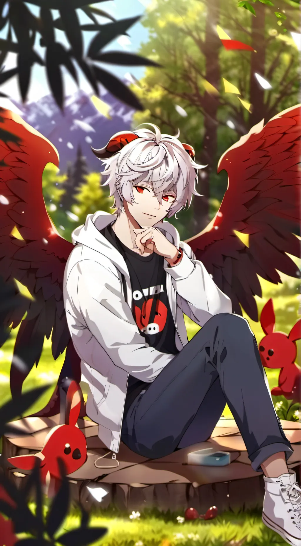 ai character: selever background