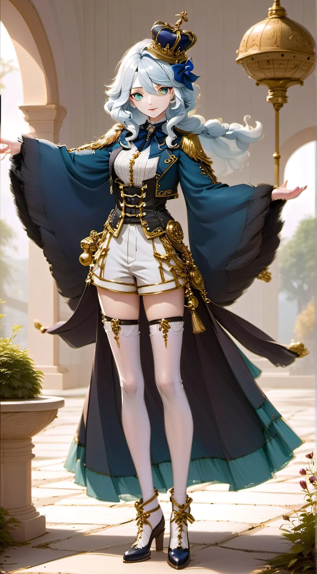 ai character: furina background