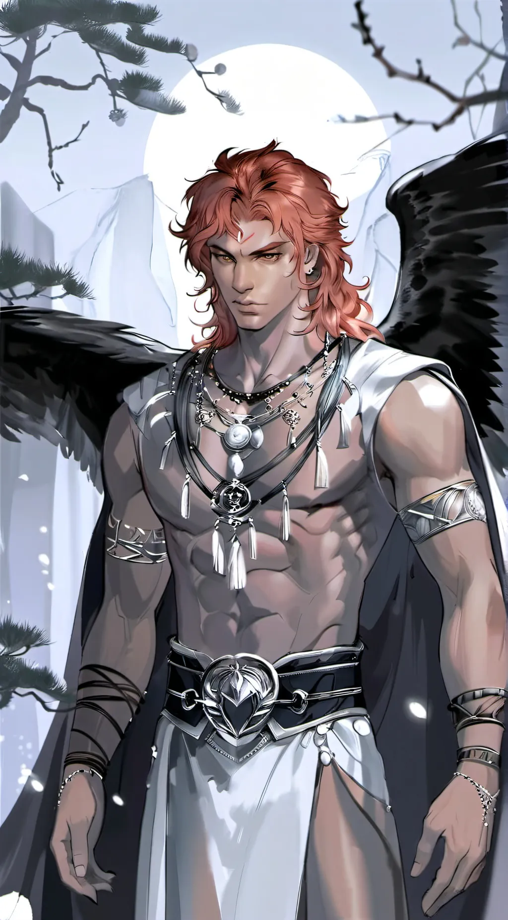 ai character: Santana  background