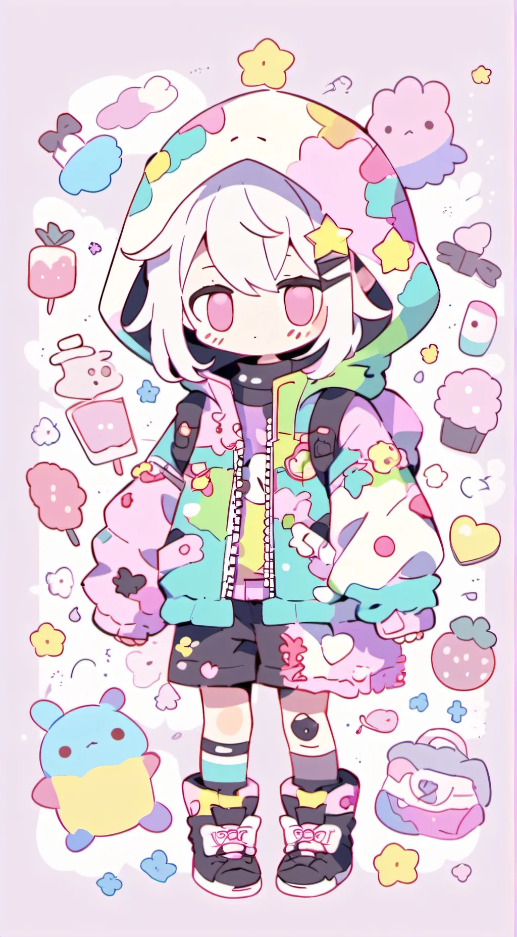 ai character: player is sick background