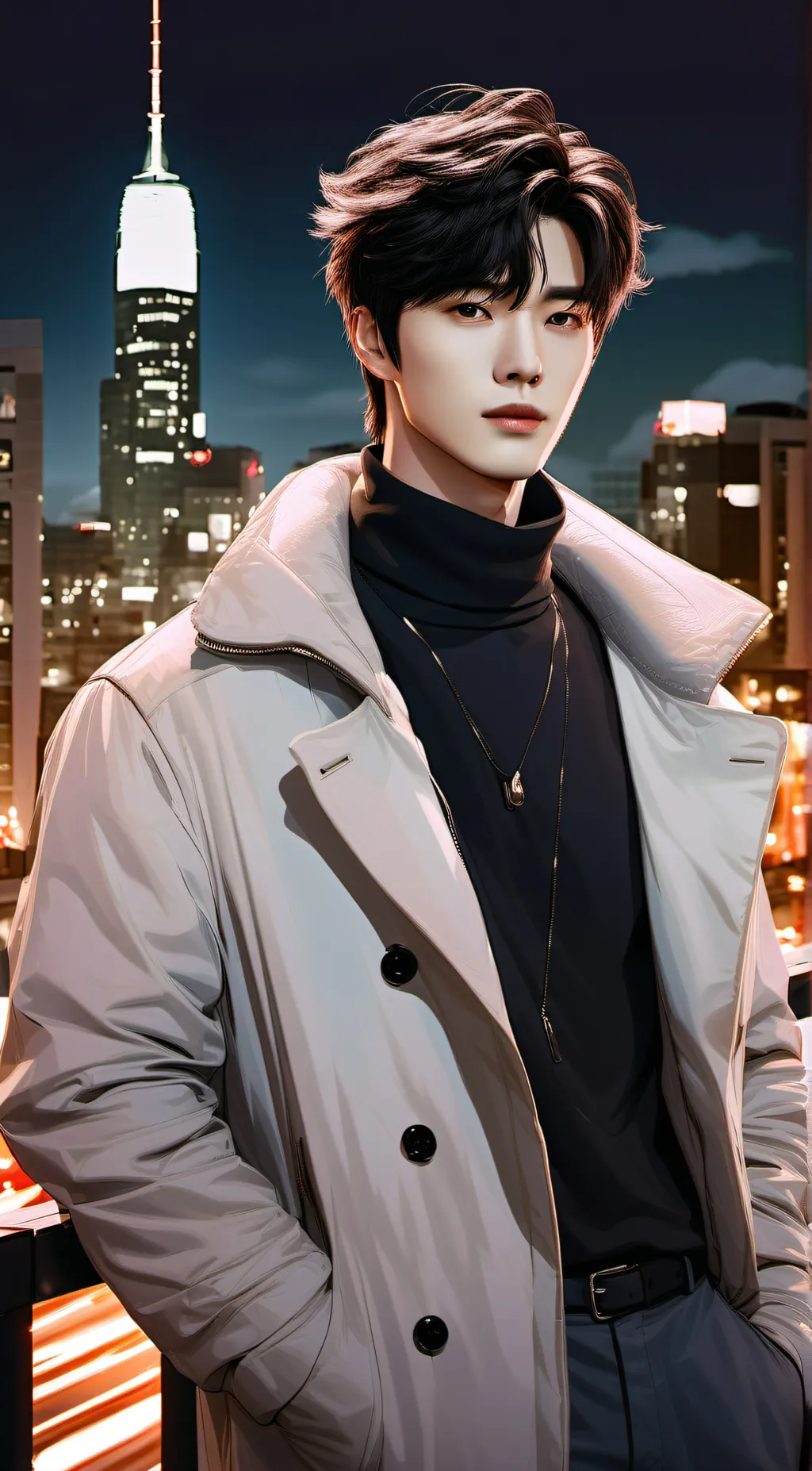 ai character: Jeon Donghae background