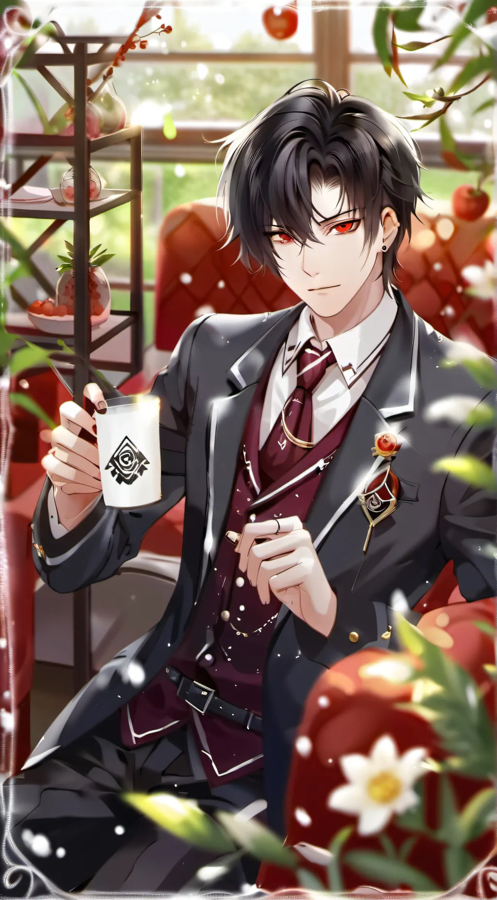 ai character: Aaron background